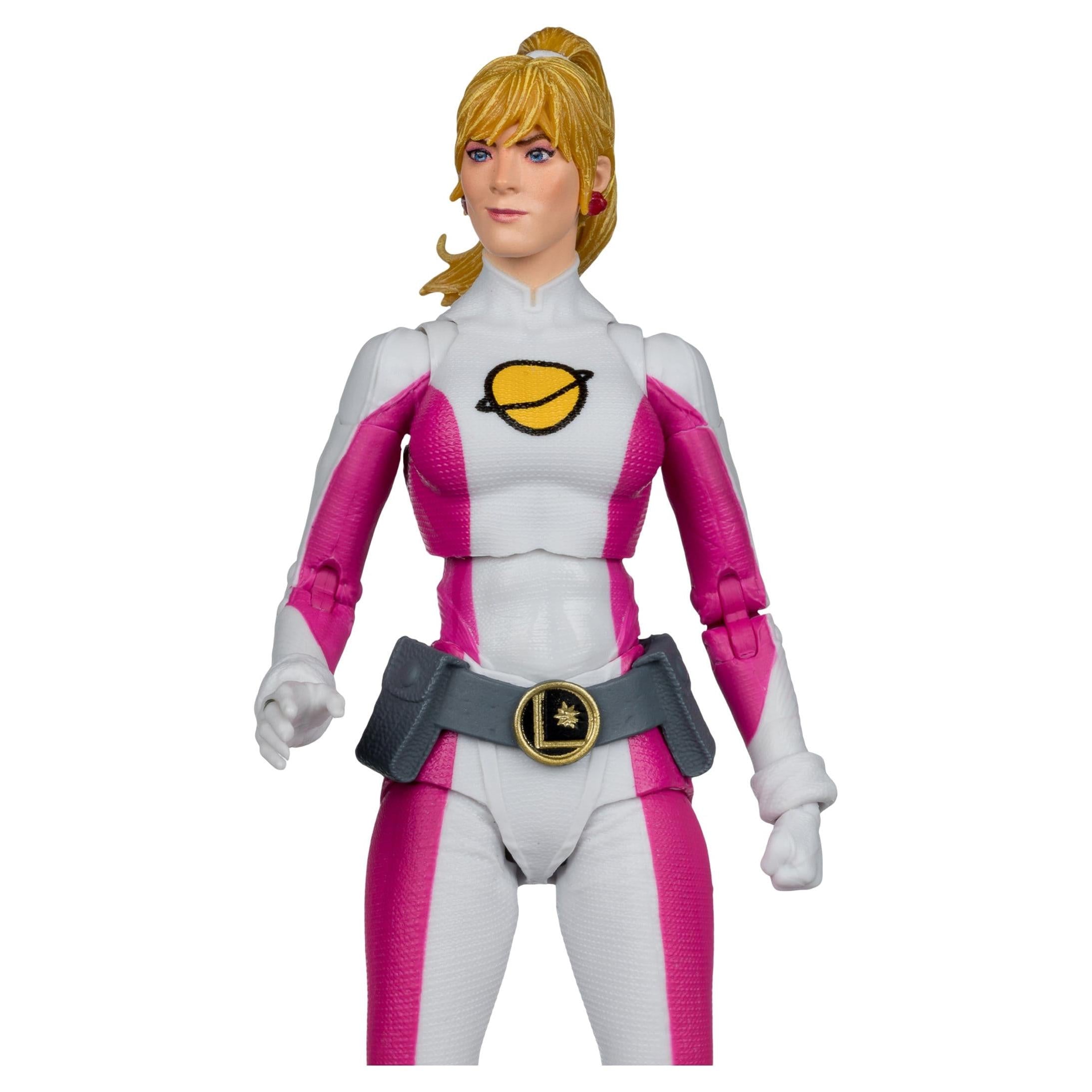 DC Multiverse: Saturn Girl (DC Classic) (Red Platinum Edition)-Actionfiguren-McFarlane Toys-Mighty Underground