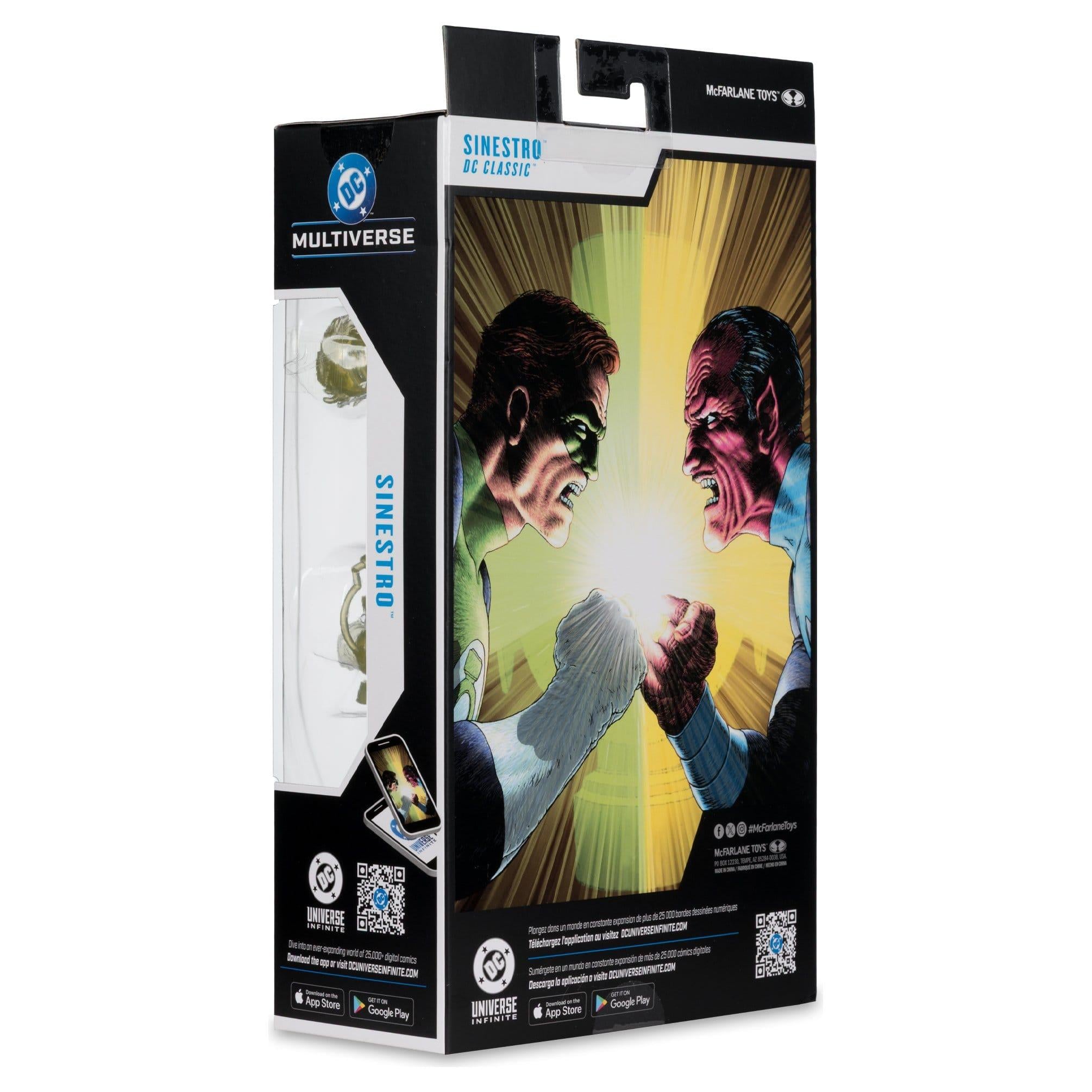 DC Multiverse: Sinestro (Classic Uniform)-Actionfiguren-McFarlane Toys-Mighty Underground