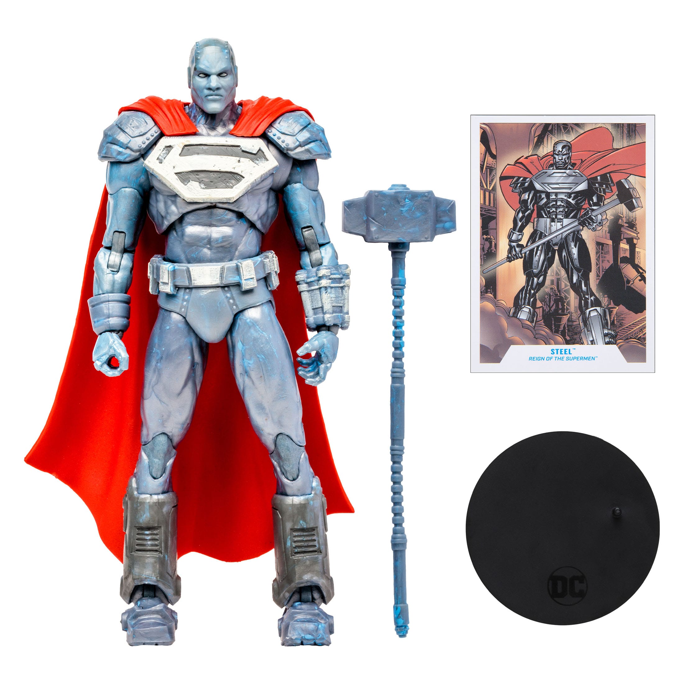 DC Multiverse: Steel (Reign of the Superman)-Actionfiguren-McFarlane Toys-Mighty Underground