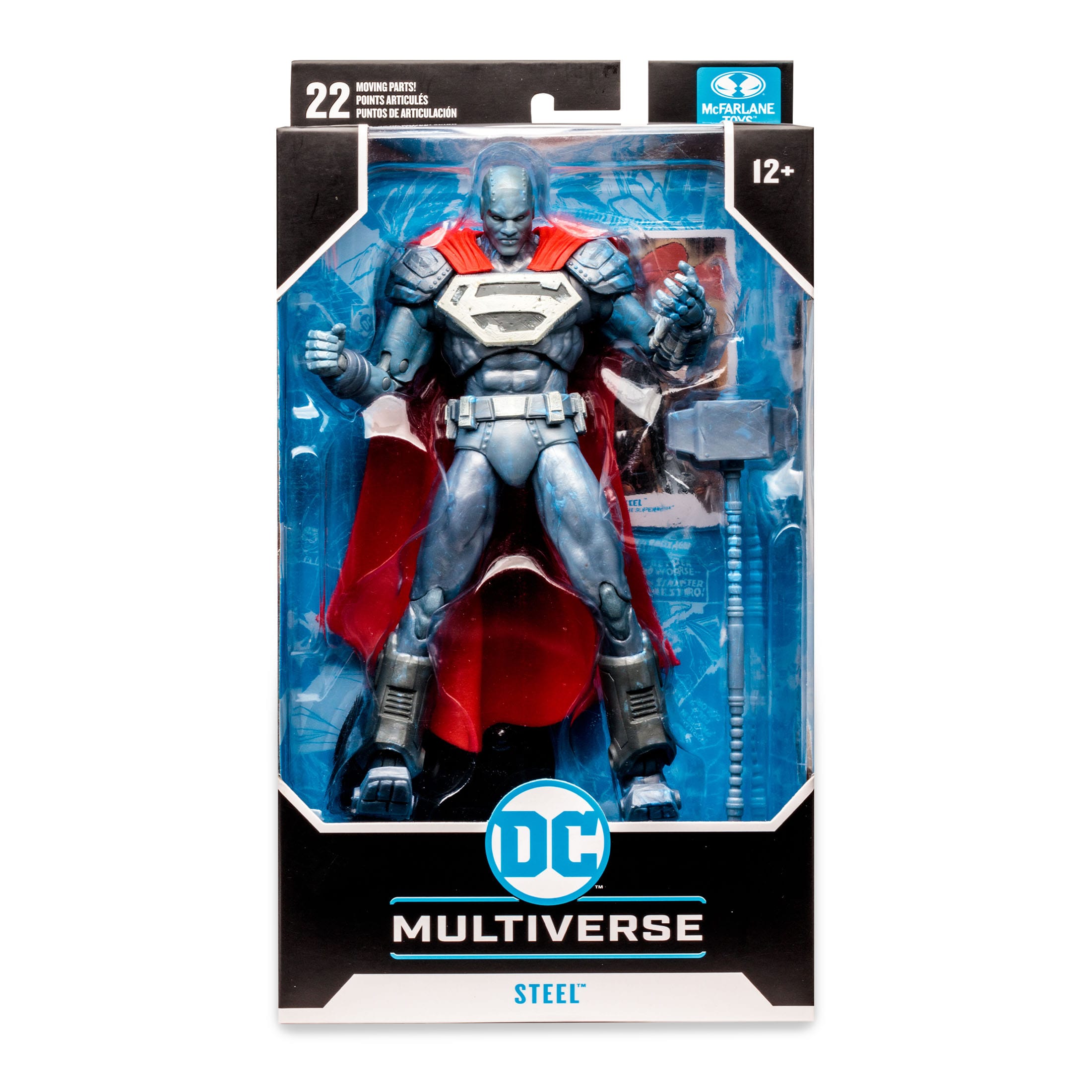 DC Multiverse: Steel (Reign of the Superman)-Actionfiguren-McFarlane Toys-Mighty Underground