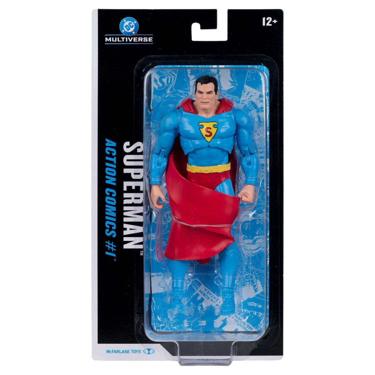 DC Multiverse: Superman (Action Comics #1) (Blister Card)-Actionfiguren-McFarlane Toys-Mighty Underground