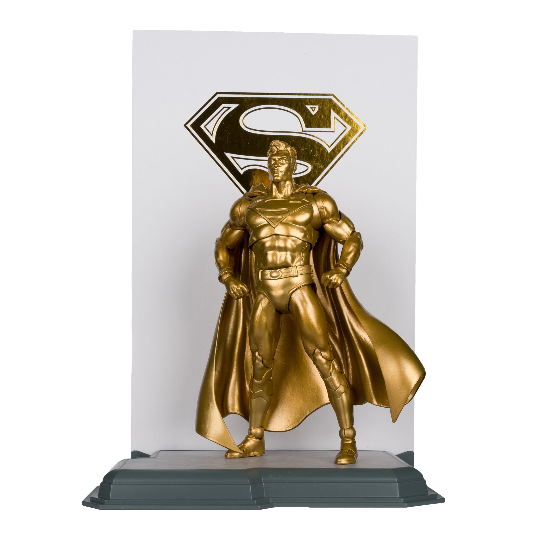 DC Multiverse: Superman (Centennial Park Tribute Statue)-Actionfiguren-McFarlane Toys-Mighty Underground