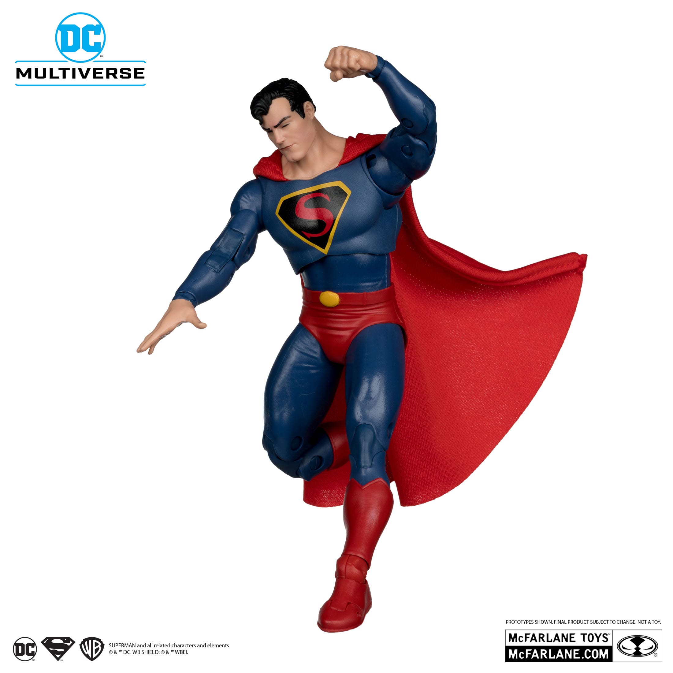 DC Multiverse: Superman (Classic Animation 1940)-Actionfiguren-McFarlane Toys-Mighty Underground