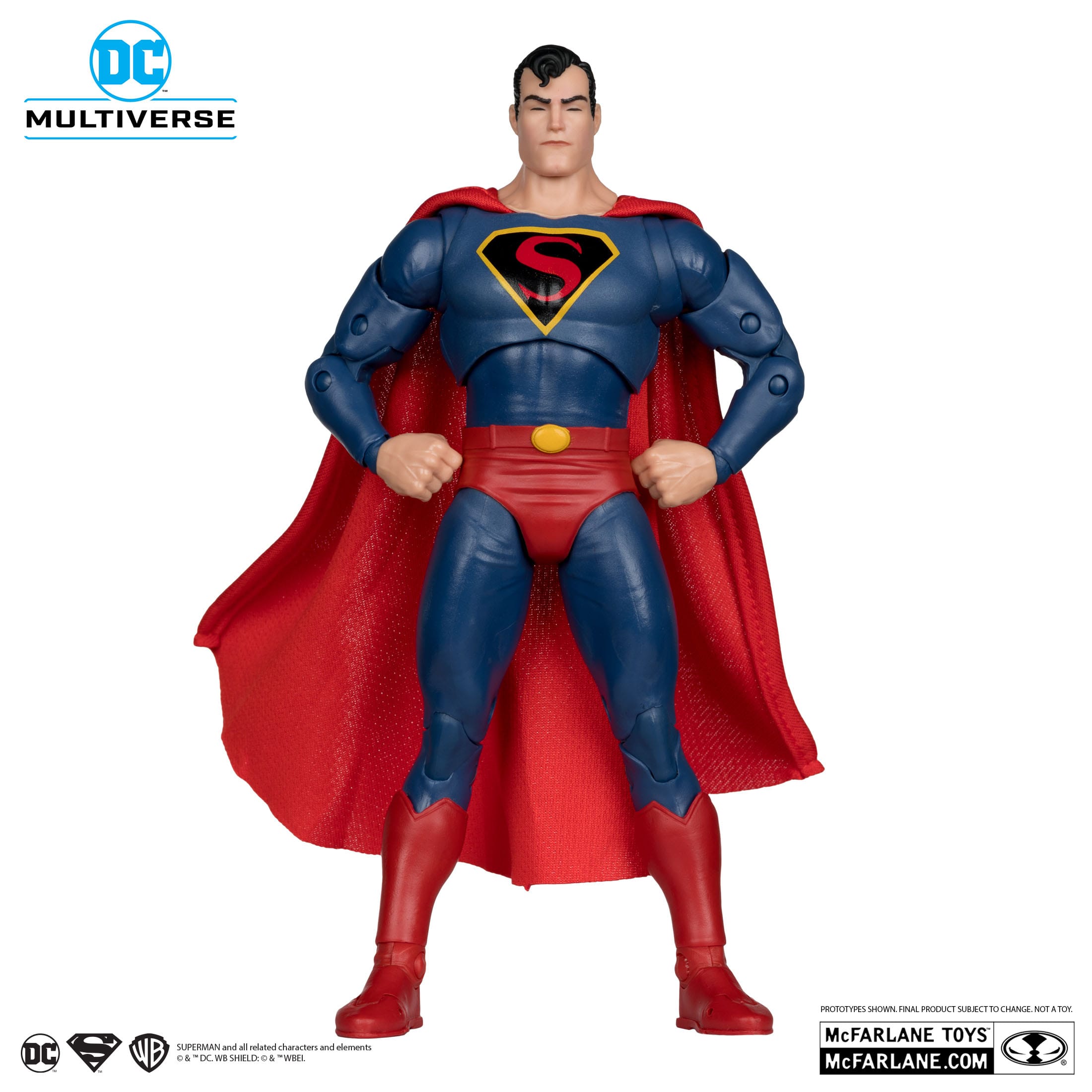 DC Multiverse: Superman (Classic Animation 1940)-Actionfiguren-McFarlane Toys-Mighty Underground