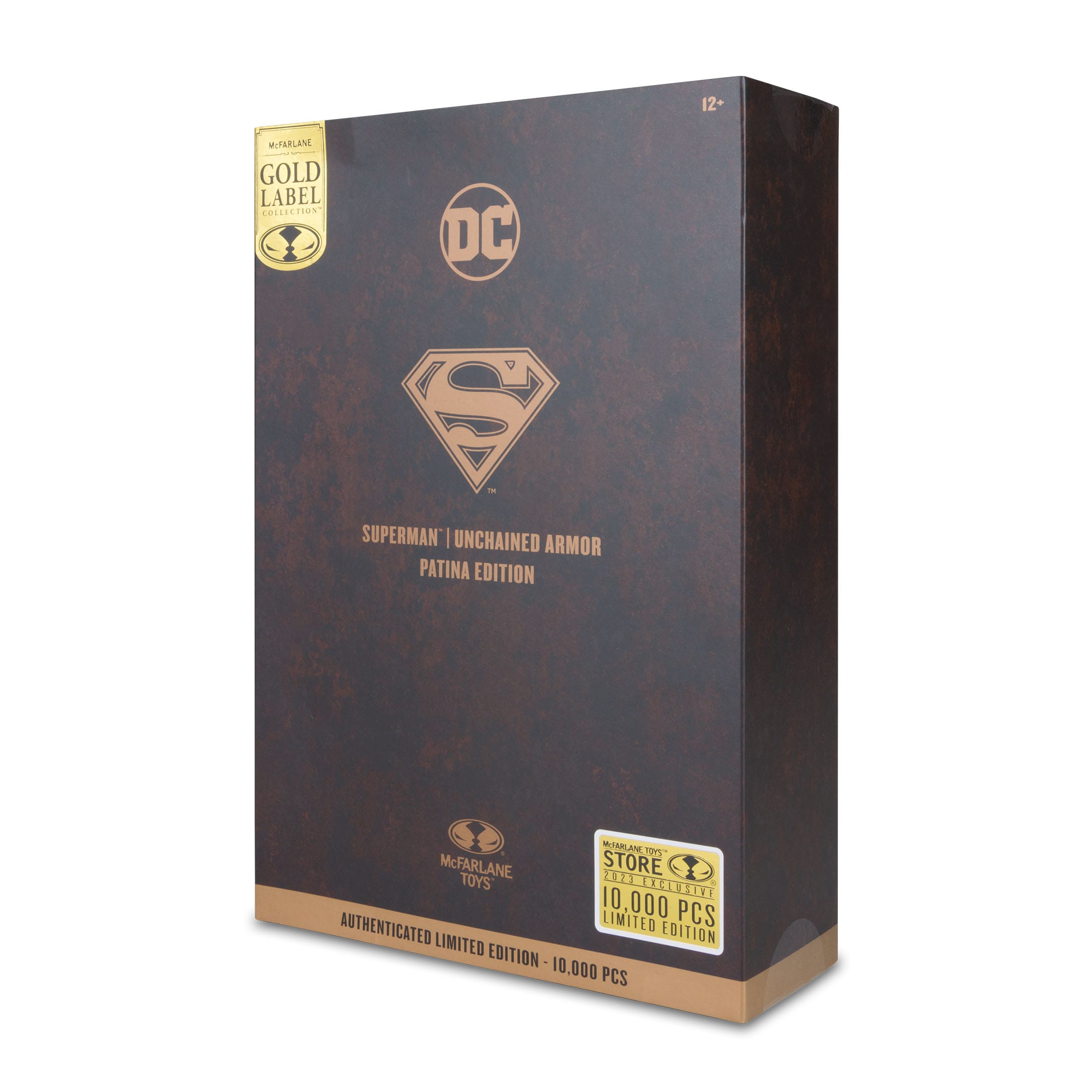 DC Multiverse: Superman Unchained Armor (Patina, Gold Label)-Actionfiguren-McFarlane Toys-Mighty Underground