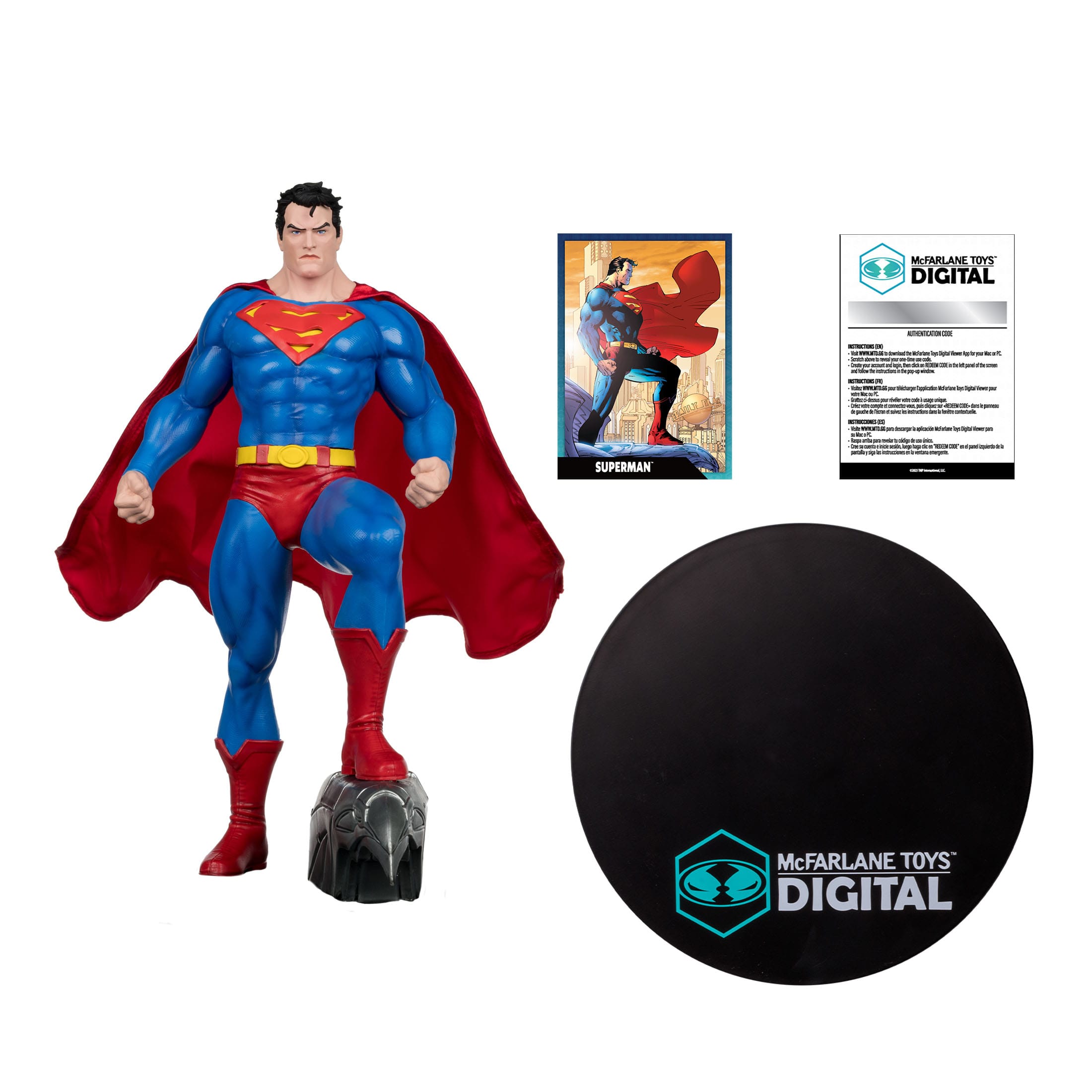 DC Multiverse: Superman by Jim Lee (McFarlane Digital) - 25 cm Statue-Statue-McFarlane Toys-Mighty Underground