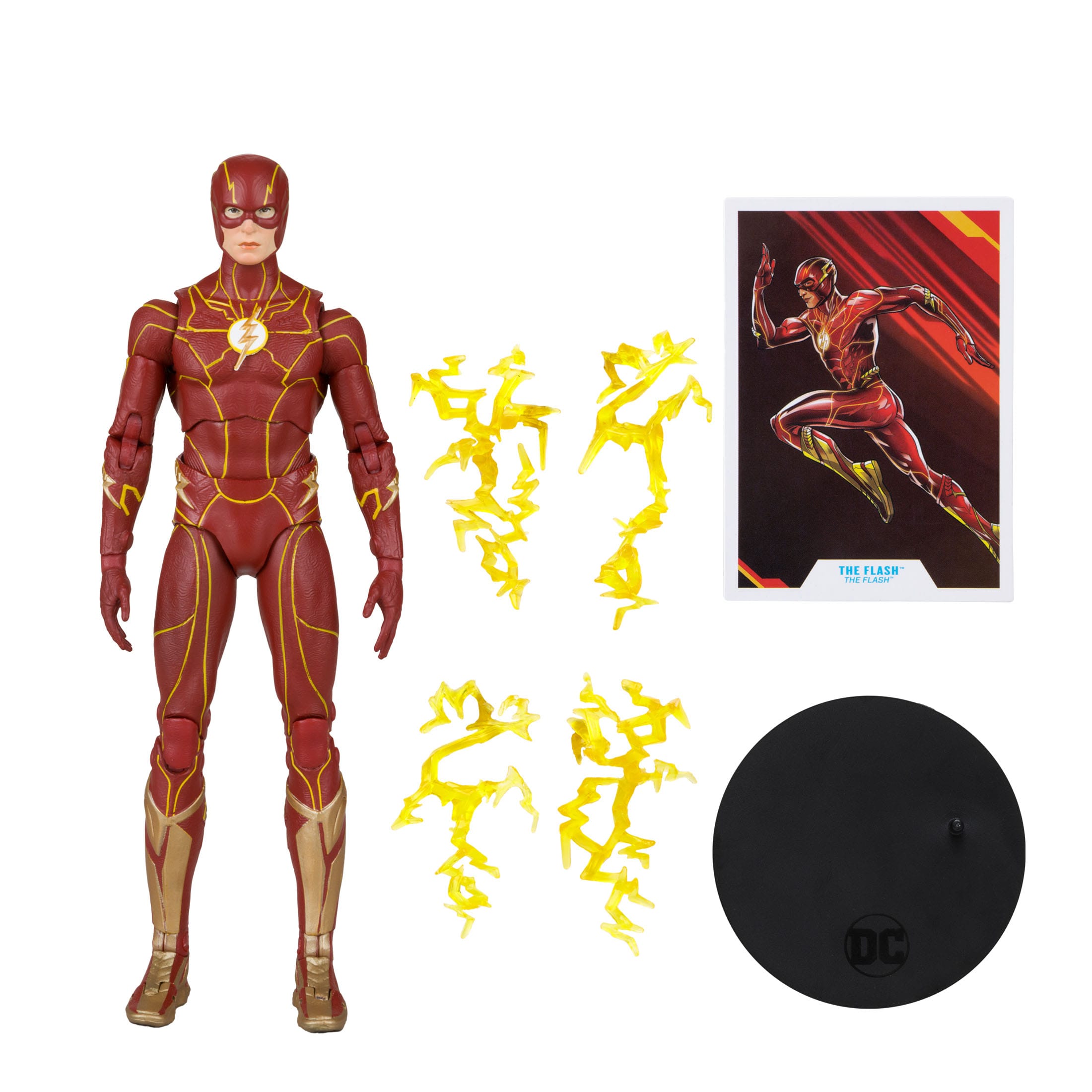 DC Multiverse: The Flash (Speed Force Variant, Gold Label)-Actionfiguren-McFarlane Toys-Mighty Underground