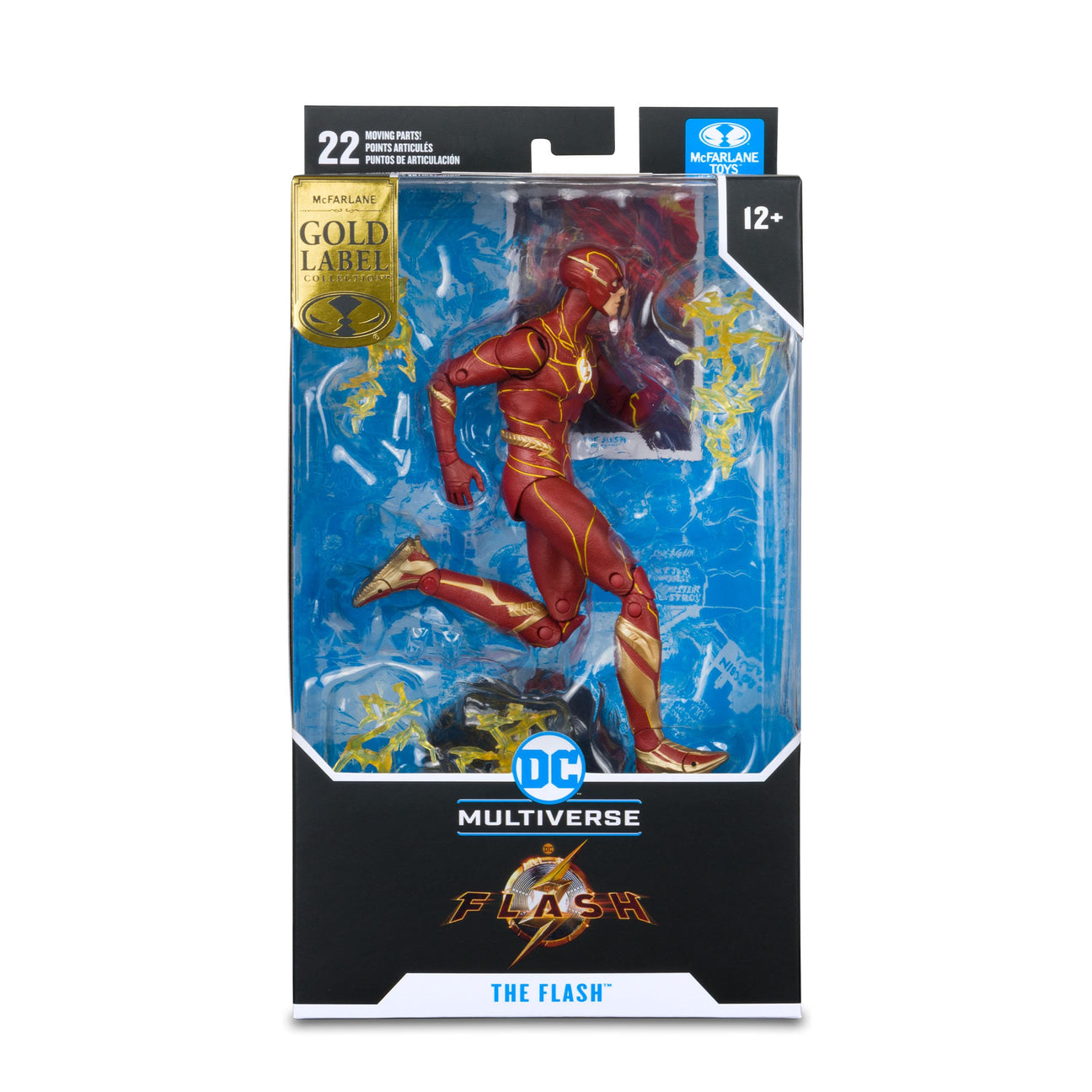 DC Multiverse: The Flash (Speed Force Variant, Gold Label)-Actionfiguren-McFarlane Toys-Mighty Underground