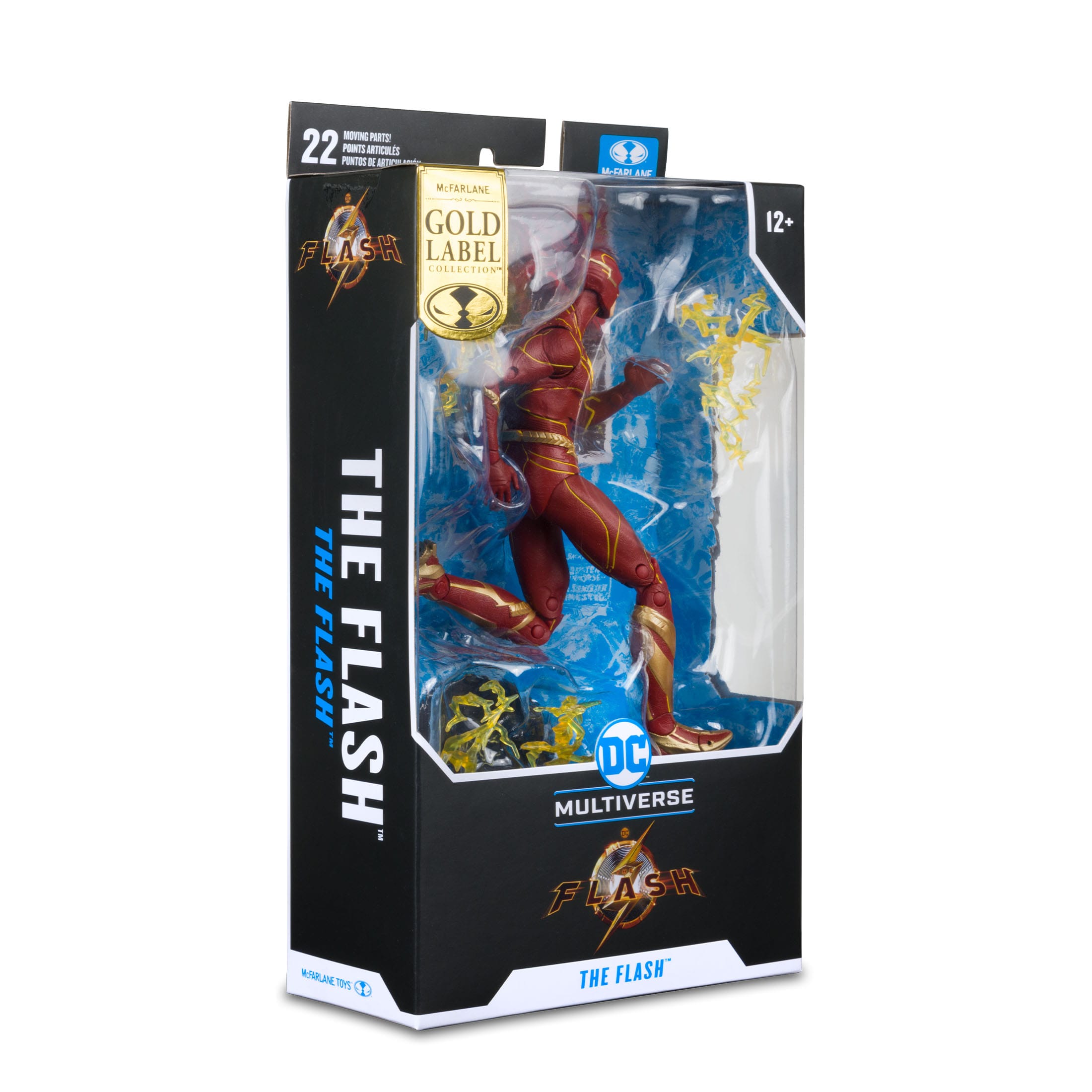 DC Multiverse: The Flash (Speed Force Variant, Gold Label)-Actionfiguren-McFarlane Toys-Mighty Underground