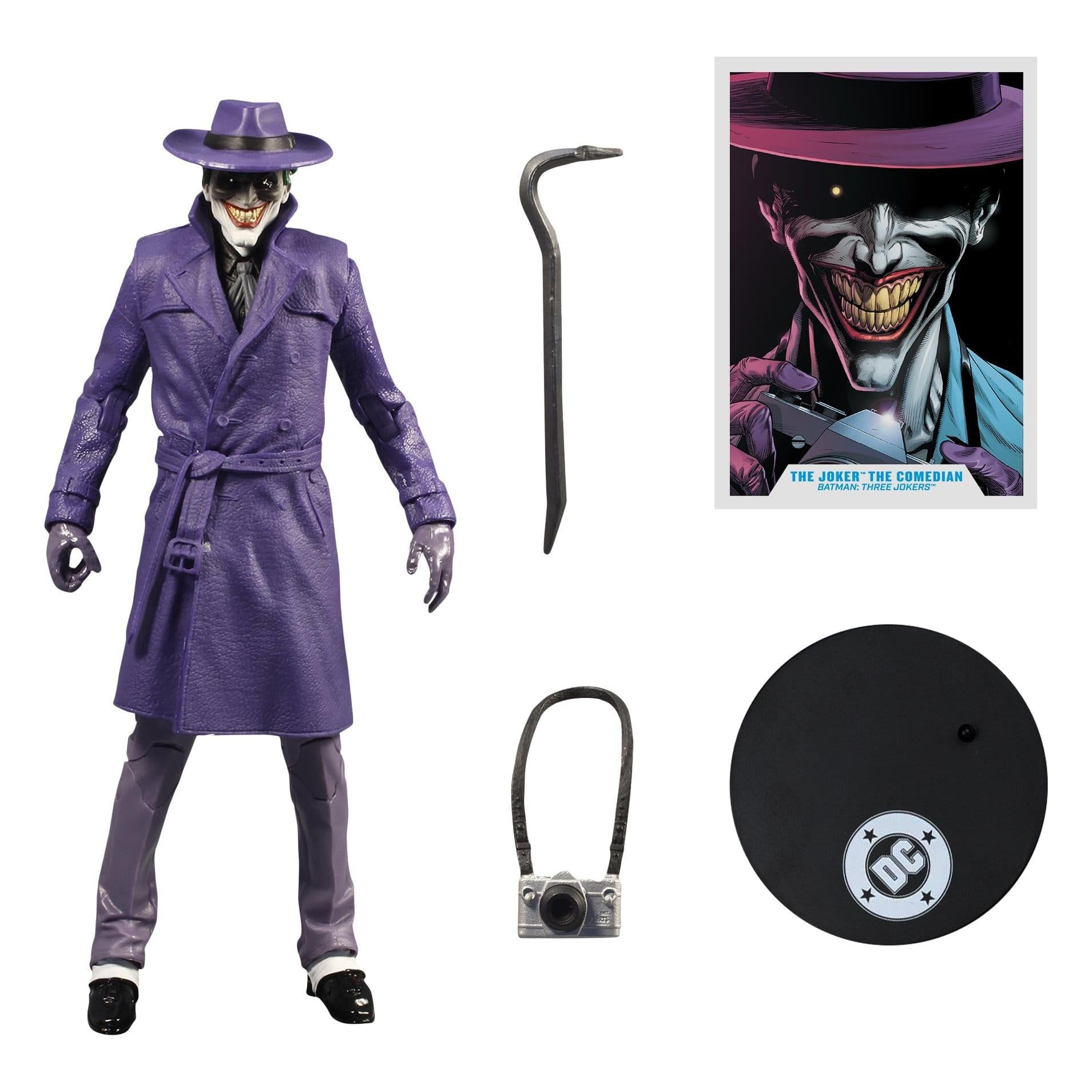 DC Multiverse: The Joker (The Comedian) (Batman: Three Jokers) (Vault Collection)-Actionfiguren-McFarlane Toys-Mighty Underground