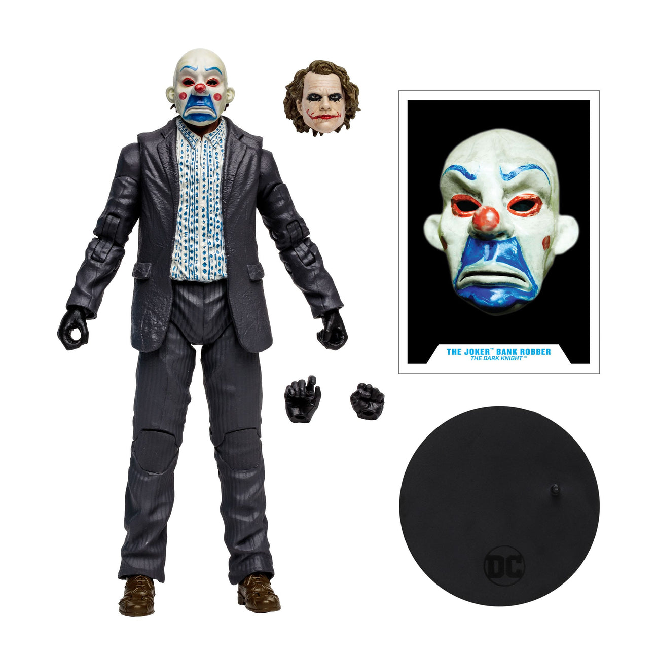 DC Multiverse: The Joker (The Dark Knight, Bank Robber Variant)-Actionfiguren-McFarlane Toys-Mighty Underground