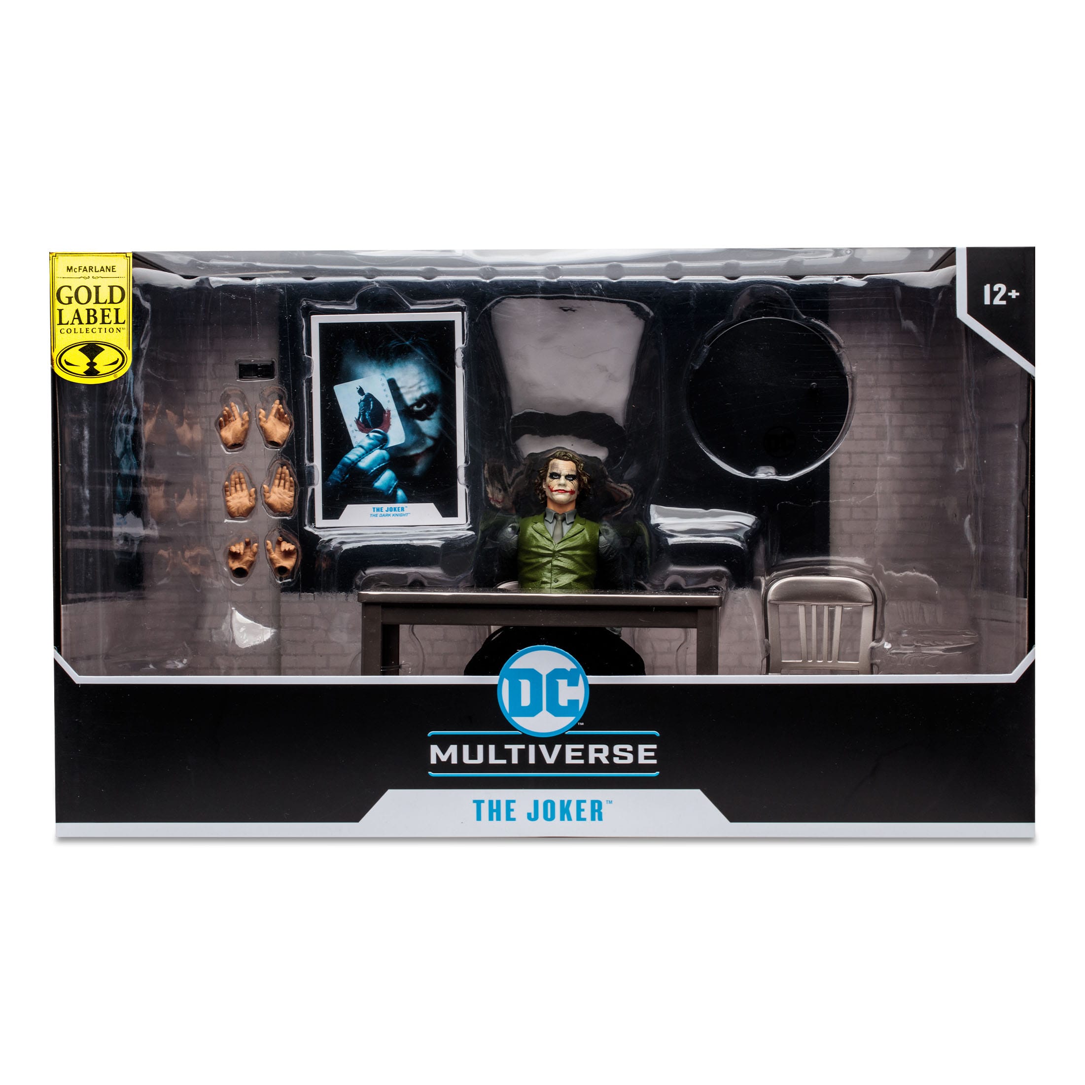 DC Multiverse: The Joker (The Dark Knight, Jail Cell Variant)-Actionfiguren-McFarlane Toys-Mighty Underground