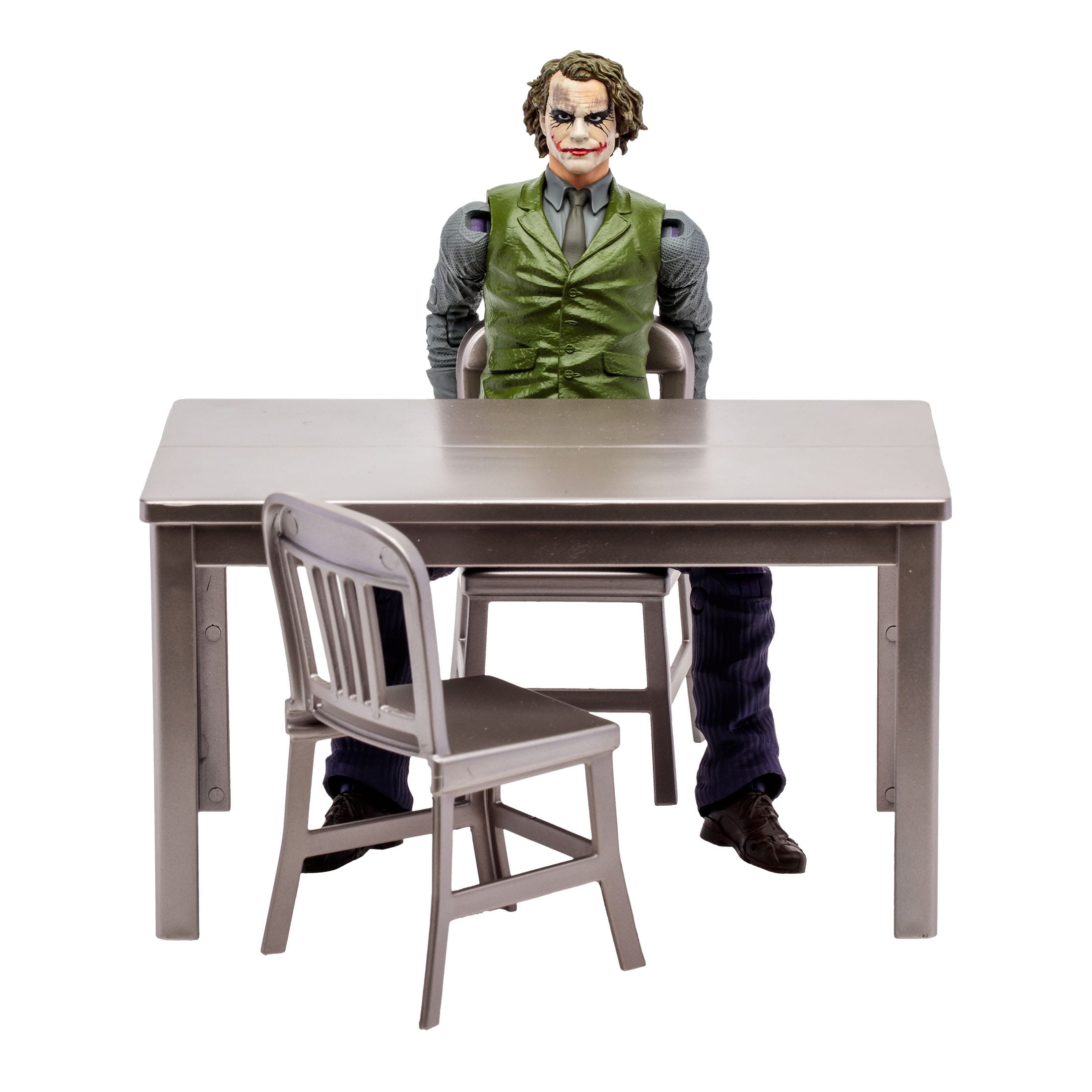 DC Multiverse: The Joker (The Dark Knight, Jail Cell Variant)-Actionfiguren-McFarlane Toys-Mighty Underground