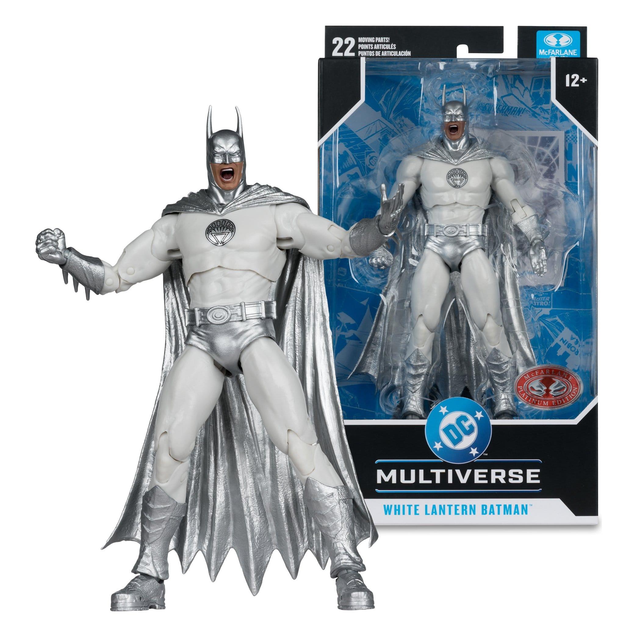 DC Multiverse: White Lantern Batman (Brightest Day) (Red Platinum Edition)-Actionfiguren-McFarlane Toys-Mighty Underground