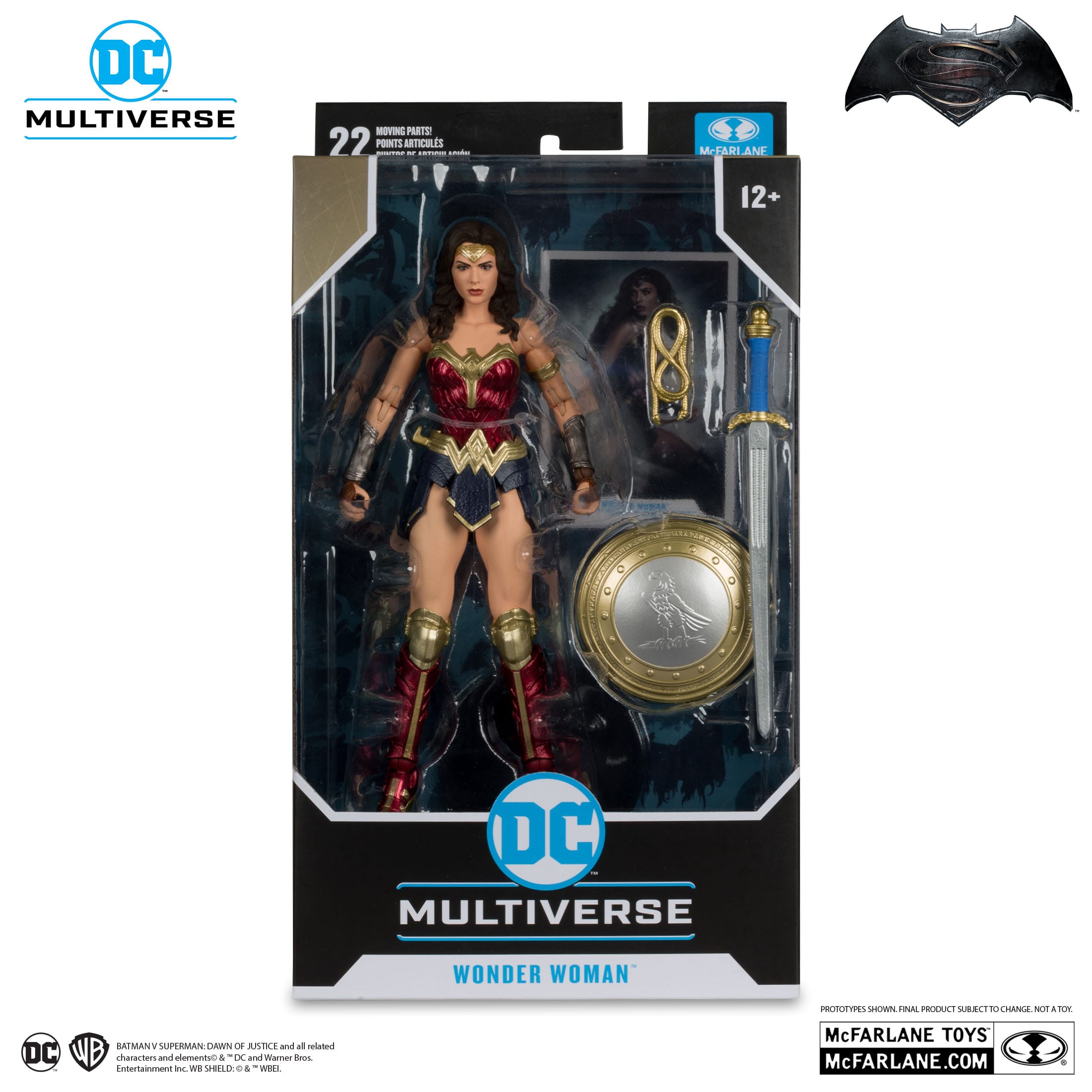 DC Multiverse: Wonder Woman (BvS: Dawn of Justice)-Actionfiguren-McFarlane Toys-Mighty Underground