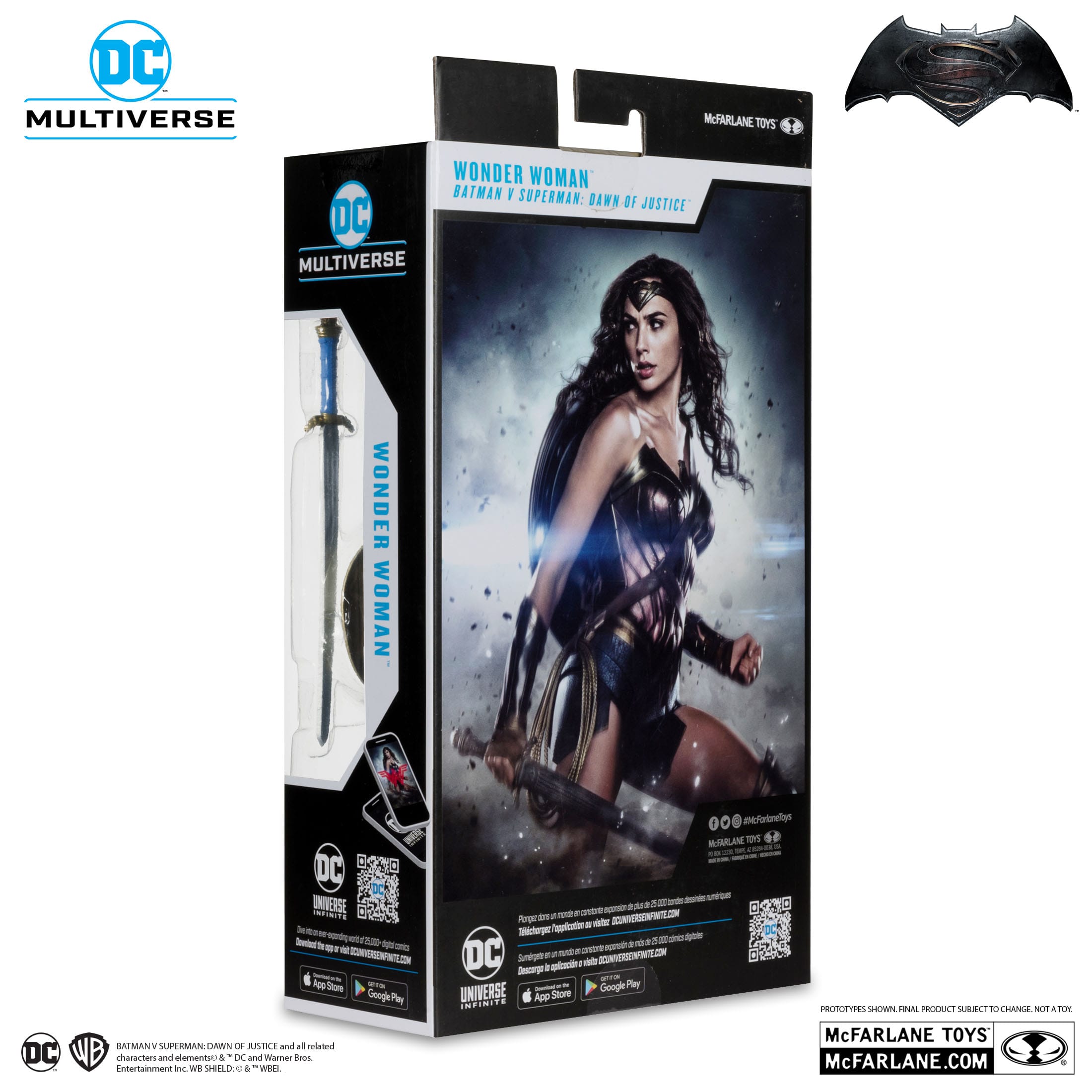 DC Multiverse: Wonder Woman (BvS: Dawn of Justice)-Actionfiguren-McFarlane Toys-Mighty Underground