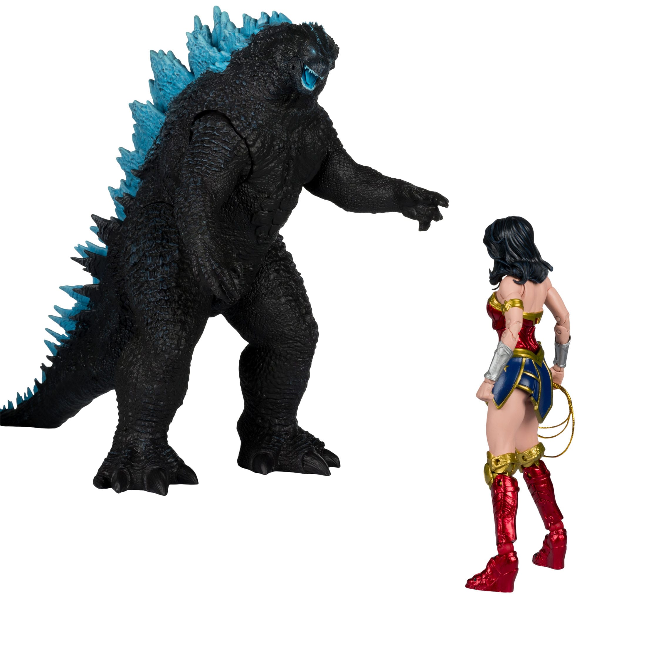 DC Multiverse: Wonder Woman VS. Atomic Blast Godzilla (Justice League Monsterverse) - 2-Pack-Actionfiguren-McFarlane Toys-Mighty Underground