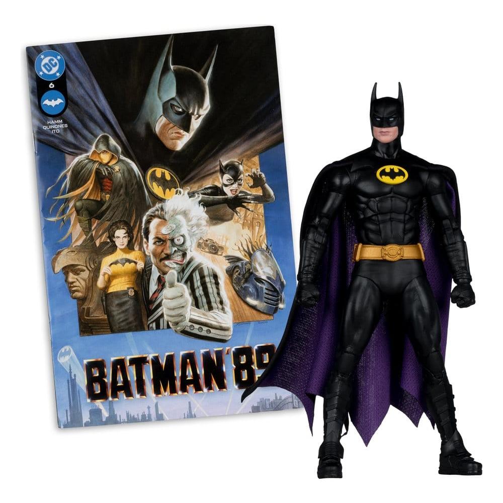 DC Page Punchers: Batman (Batman 89 Comic) Actionfigur & Comic - 7 inch-Actionfiguren-McFarlane Toys-Mighty Underground