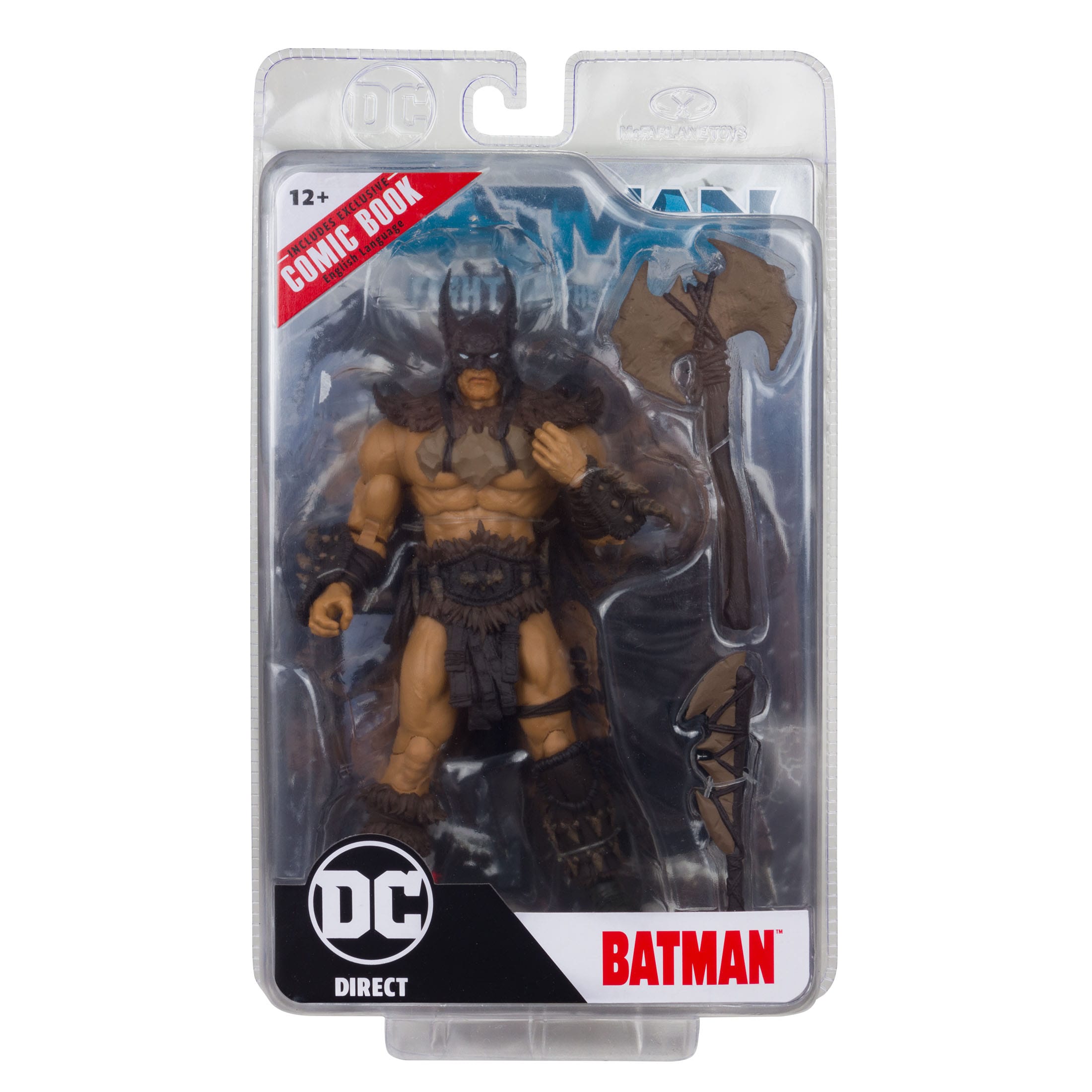 DC Page Punchers: Batman (Batman: Fighting The Frozen) - Actionfigur & Comic - 7 inch-Actionfiguren-McFarlane Toys-Mighty Underground