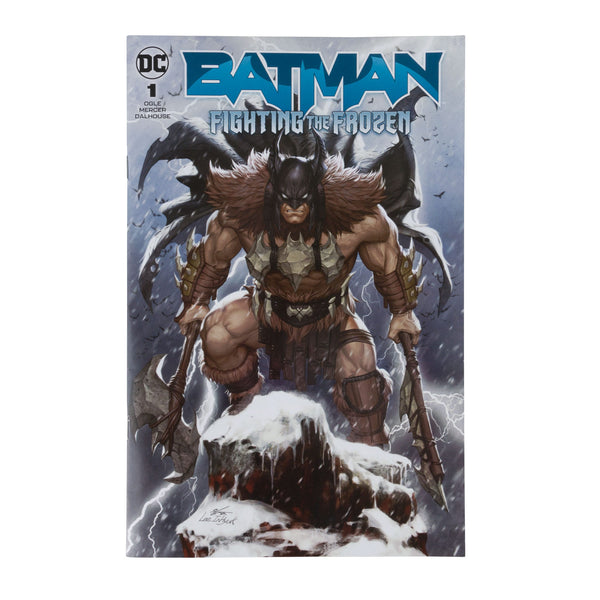 DC Page Punchers: Batman (Batman: Fighting The Frozen) - Actionfigur & Comic - 7 inch-Actionfiguren-McFarlane Toys-Mighty Underground