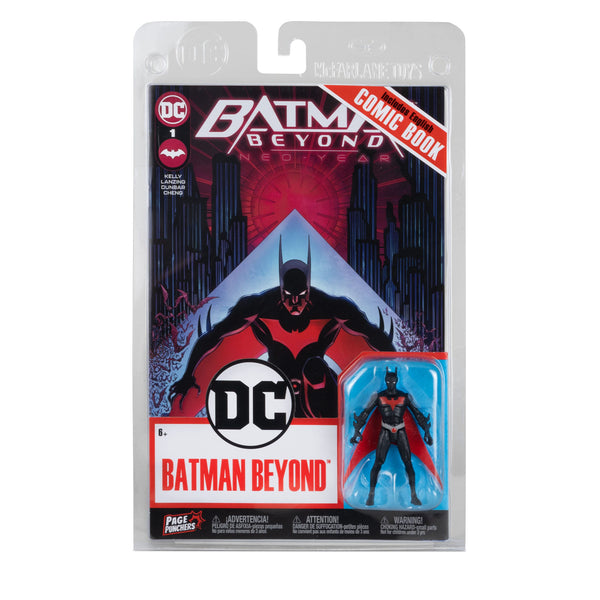 DC Page Punchers: Batman Beyond - Actionfigur & Comic - 8 cm-Actionfiguren-McFarlane Toys-Mighty Underground
