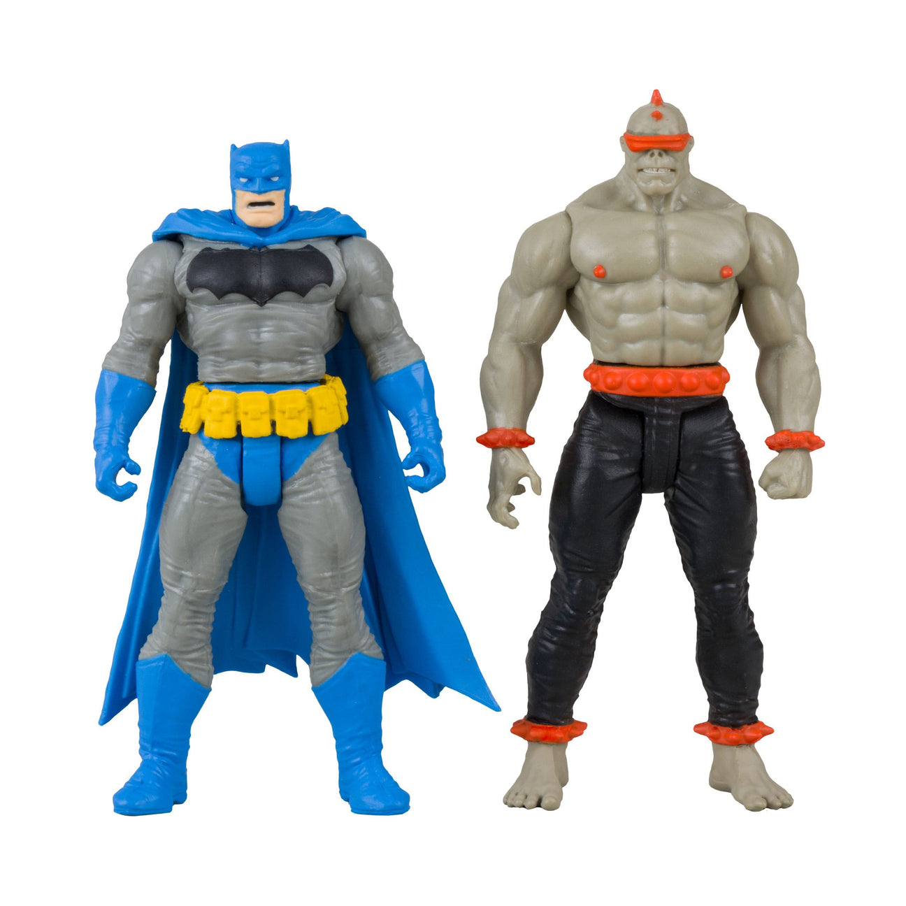 DC Page Punchers: Batman (Blue) & Mutant Leader (Dark Knight Returns #1) - Actionfigur & Comic - 8 cm-Actionfiguren-McFarlane Toys-Mighty Underground