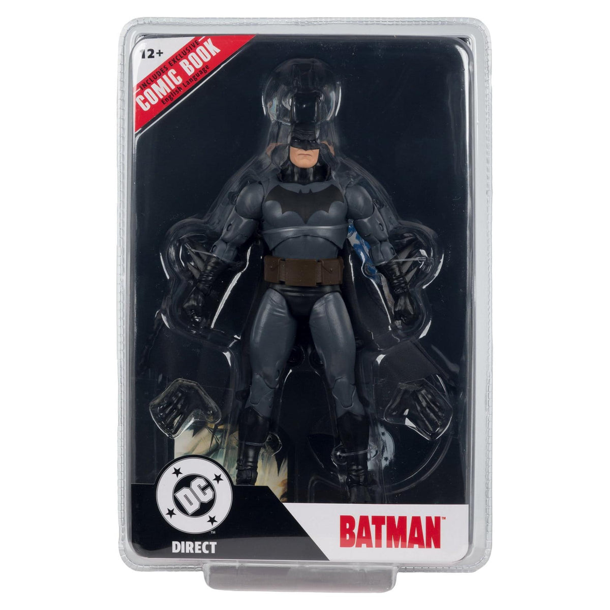 DC Page Punchers: Batman (Justice) Actionfigur & Comic - 7 inch-Actionfiguren-McFarlane Toys-Mighty Underground