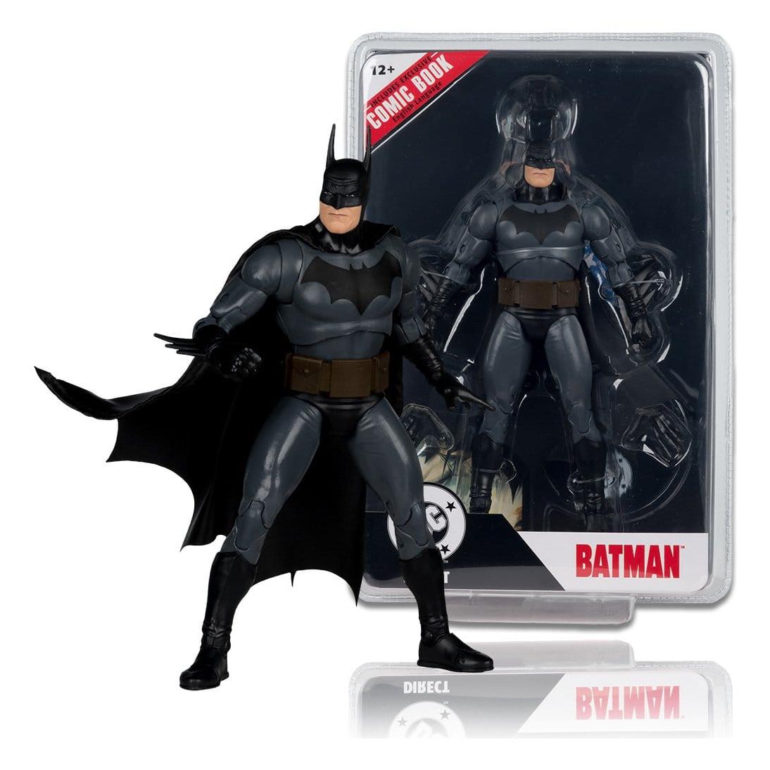 DC Page Punchers: Batman (Justice) Actionfigur & Comic - 7 inch-Actionfiguren-McFarlane Toys-Mighty Underground