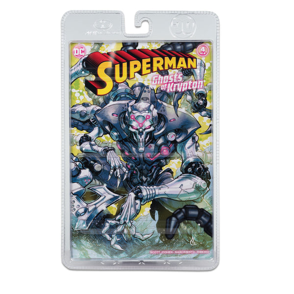 DC Page Punchers: Brainiac (Ghosts of Krypton) - Actionfigur & Comic - 7 inch-Actionfiguren-McFarlane Toys-Mighty Underground