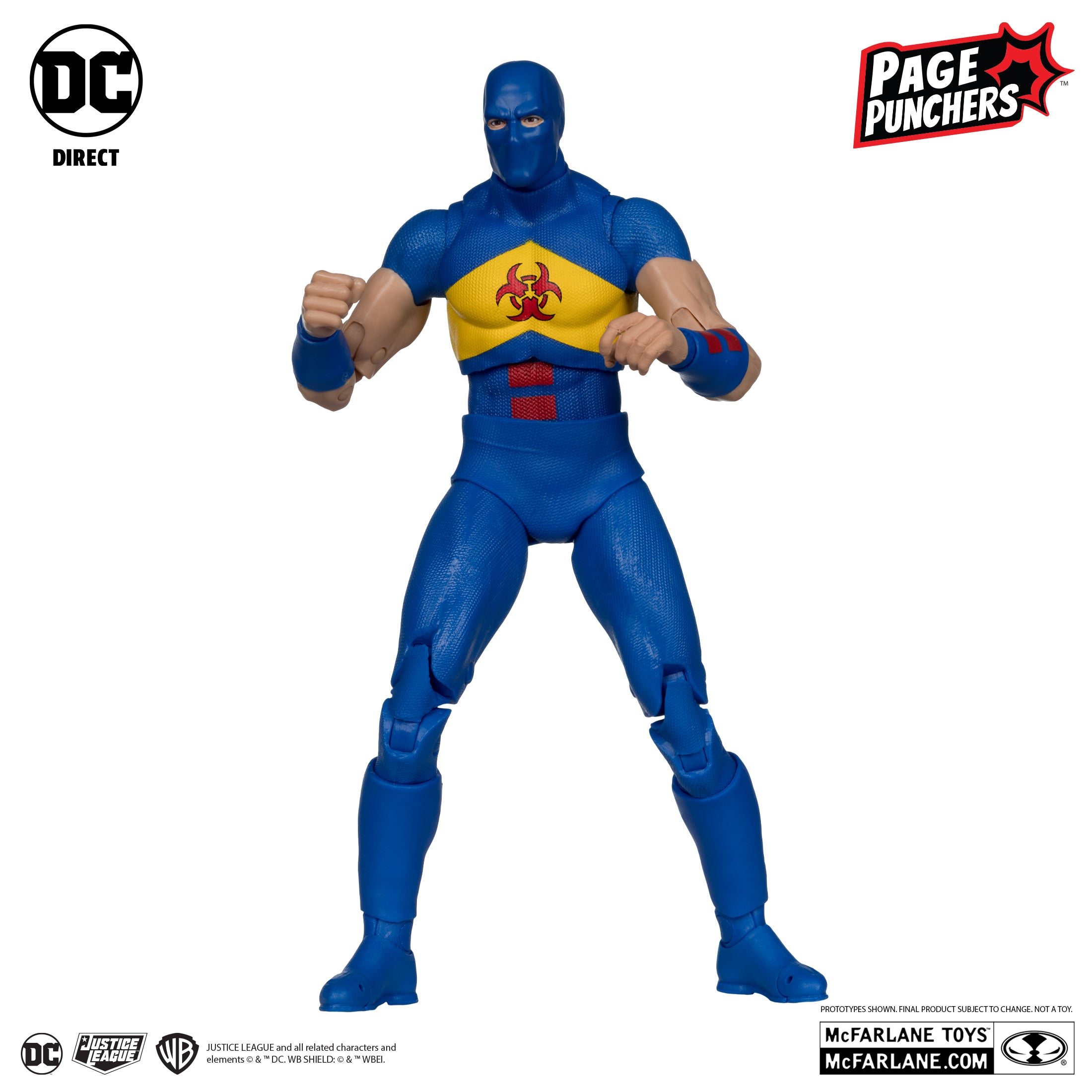 DC Page Punchers: Damage (Kingdom Come) Actionfigur & Comic - 7 inch [Chase]-Actionfiguren-McFarlane Toys-Mighty Underground