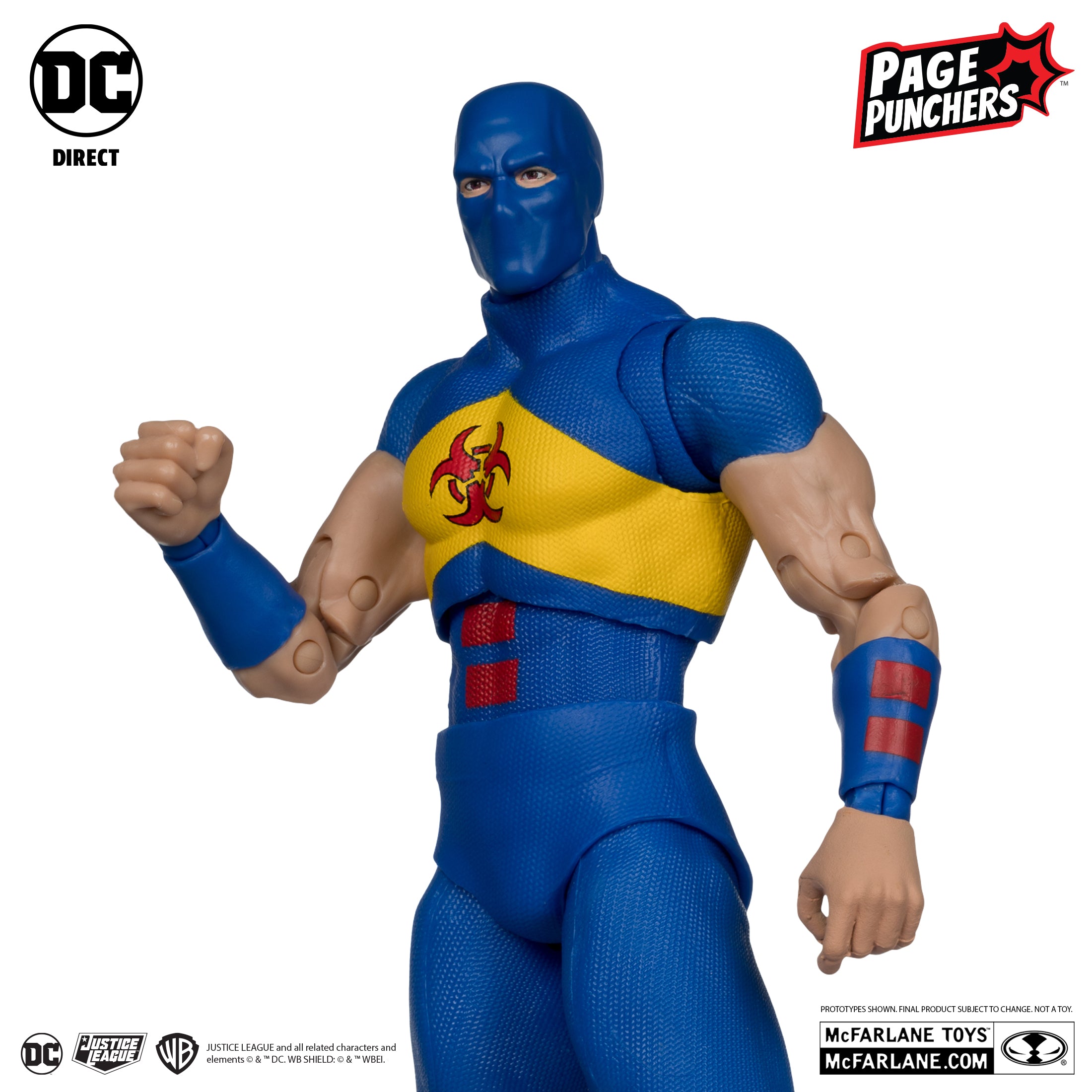 DC Page Punchers: Damage (Kingdom Come) Actionfigur & Comic - 7 inch [Chase]-Actionfiguren-McFarlane Toys-Mighty Underground