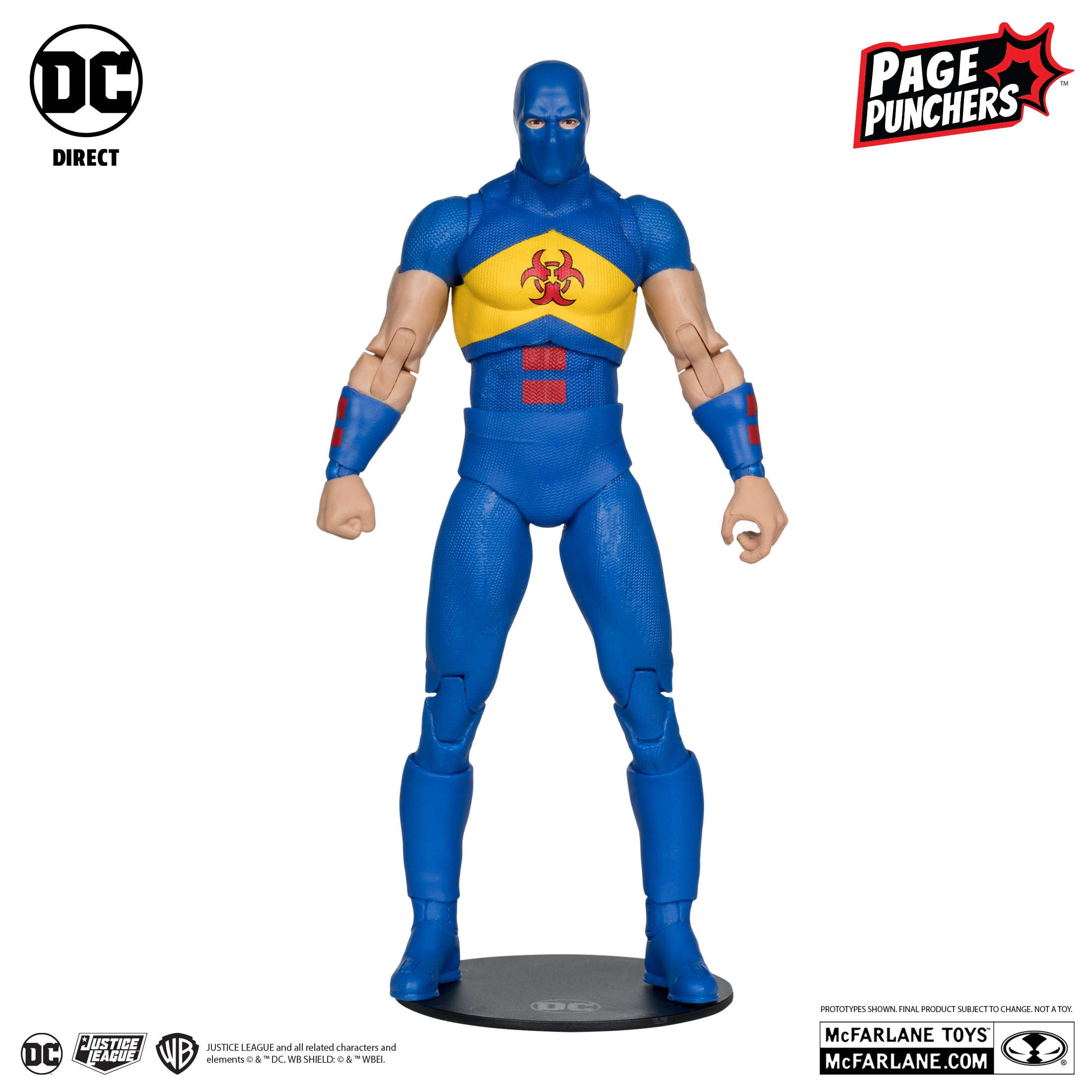 DC Page Punchers: Damage (Kingdom Come) Actionfigur & Comic - 7 inch [Chase]-Actionfiguren-McFarlane Toys-Mighty Underground