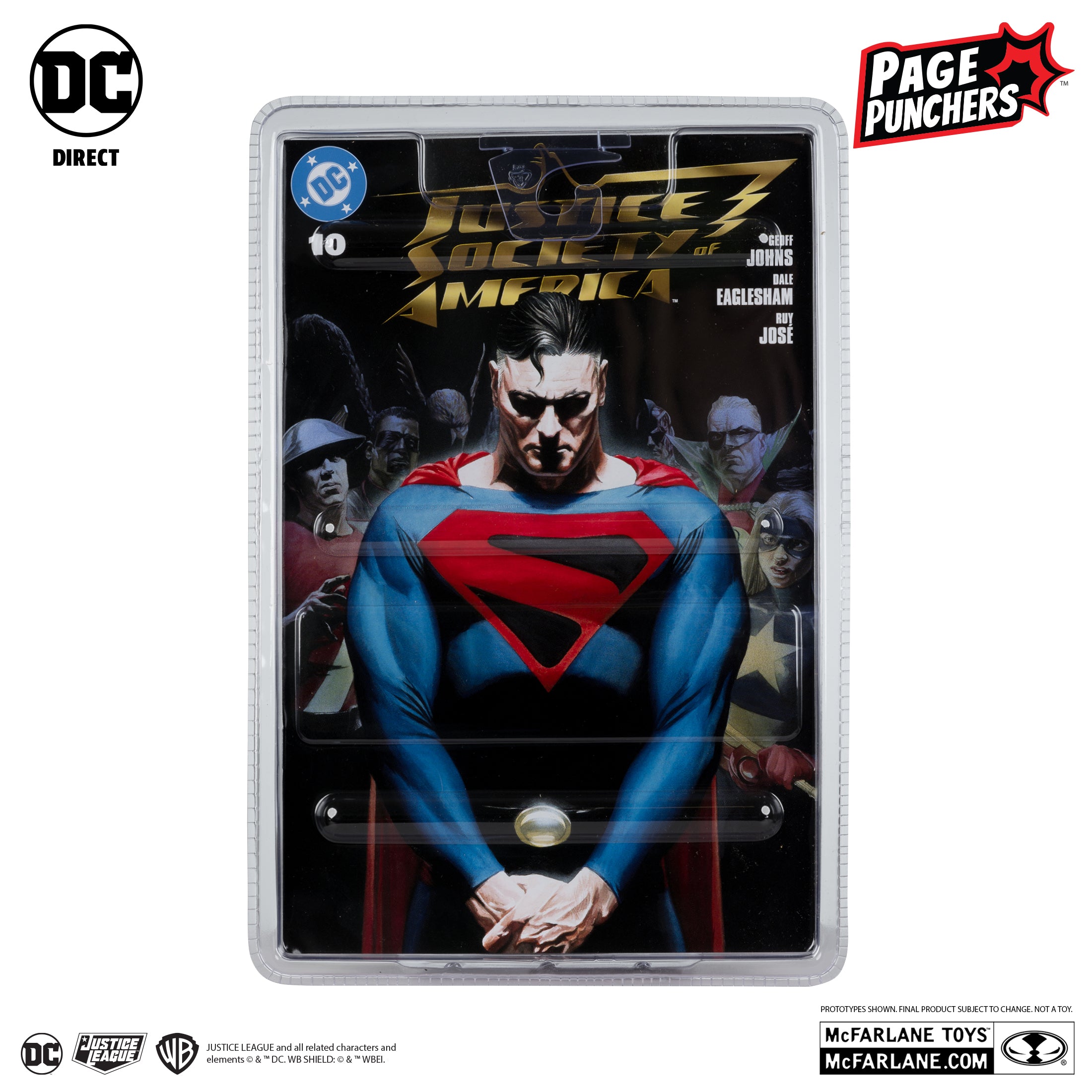 DC Page Punchers: Damage (Kingdom Come) Actionfigur & Comic - 7 inch [Chase]-Actionfiguren-McFarlane Toys-Mighty Underground