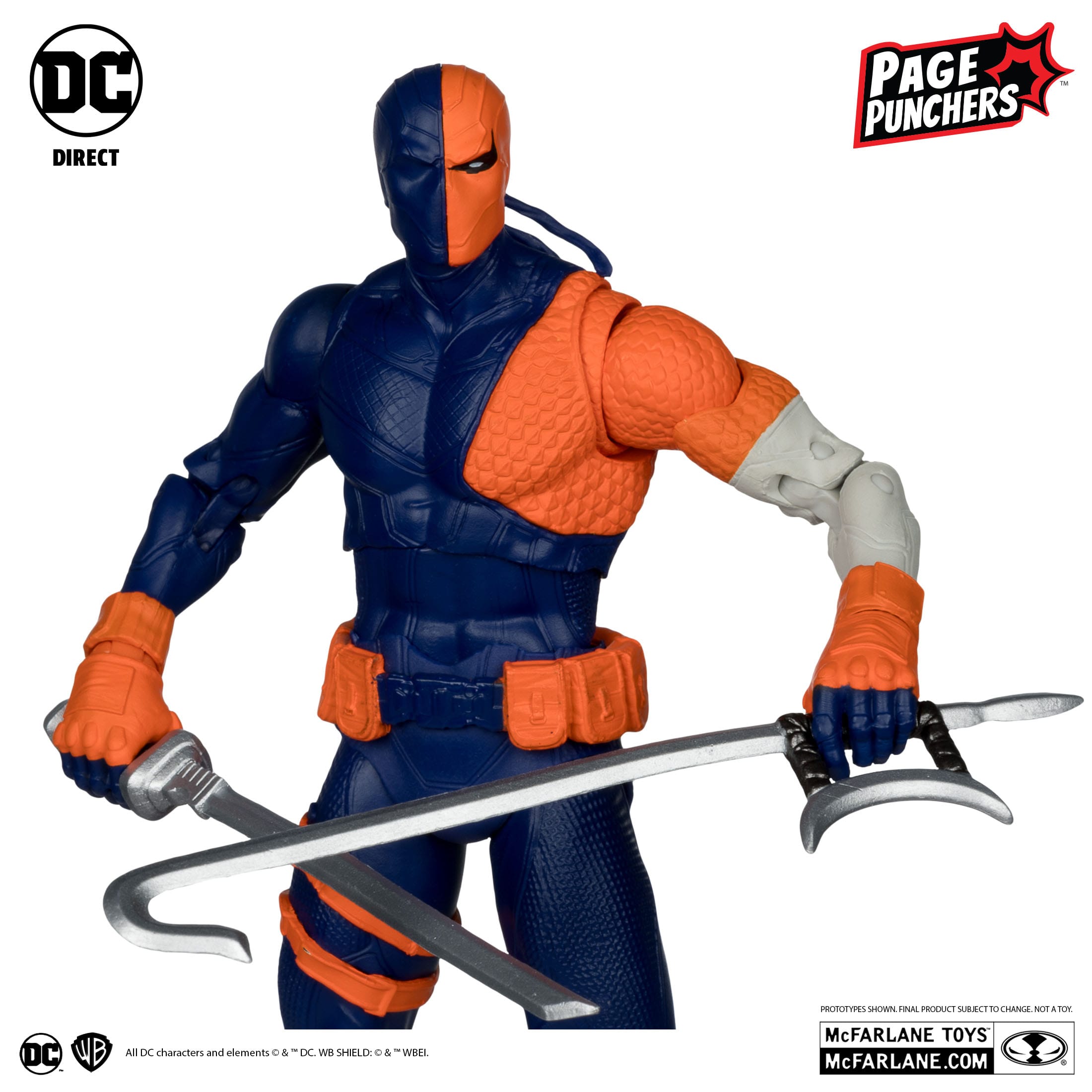 DC Page Punchers: Deathstroke (DC Rebirth) - Actionfigur & Comic - 7 inch-Actionfiguren-McFarlane Toys-Mighty Underground