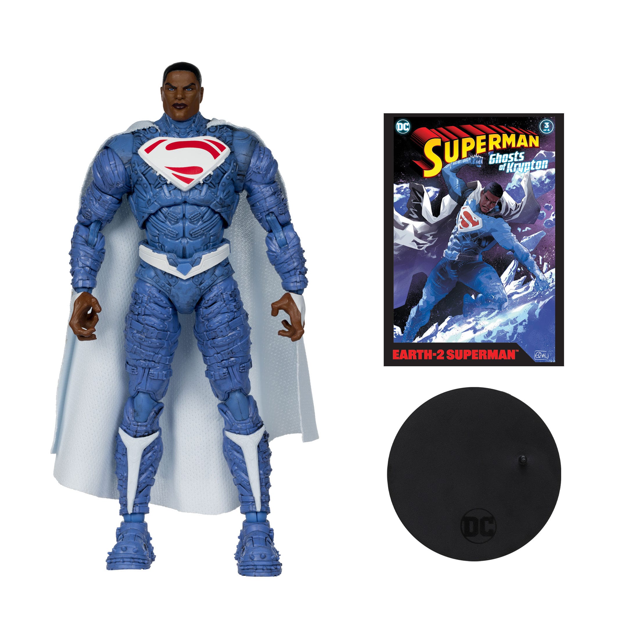 DC Page Punchers: Earth-2 Superman (Ghosts of Krypton) - Actionfigur & Comic - 7 inch-Actionfiguren-McFarlane Toys-Mighty Underground