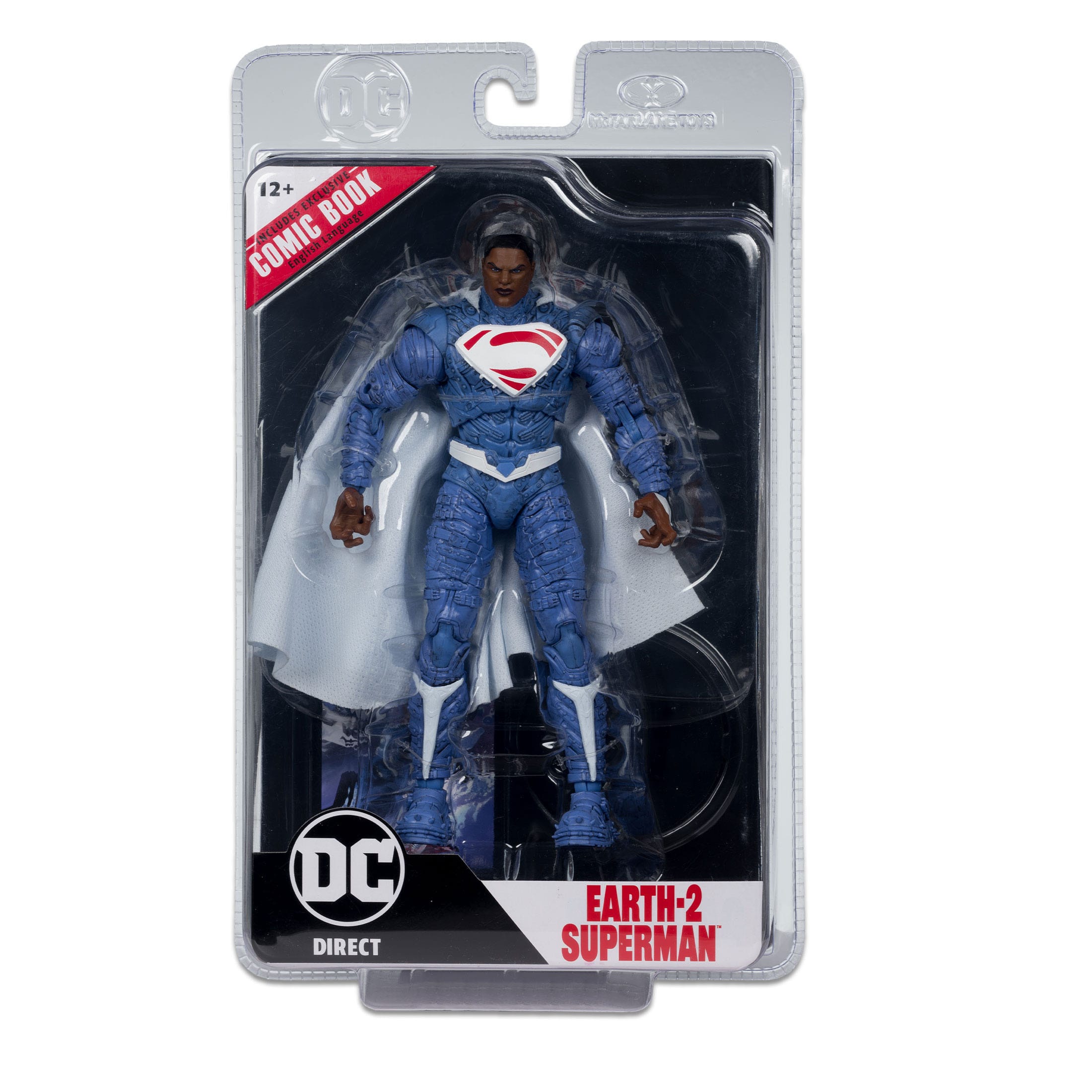 DC Page Punchers: Earth-2 Superman (Ghosts of Krypton) - Actionfigur & Comic - 7 inch-Actionfiguren-McFarlane Toys-Mighty Underground