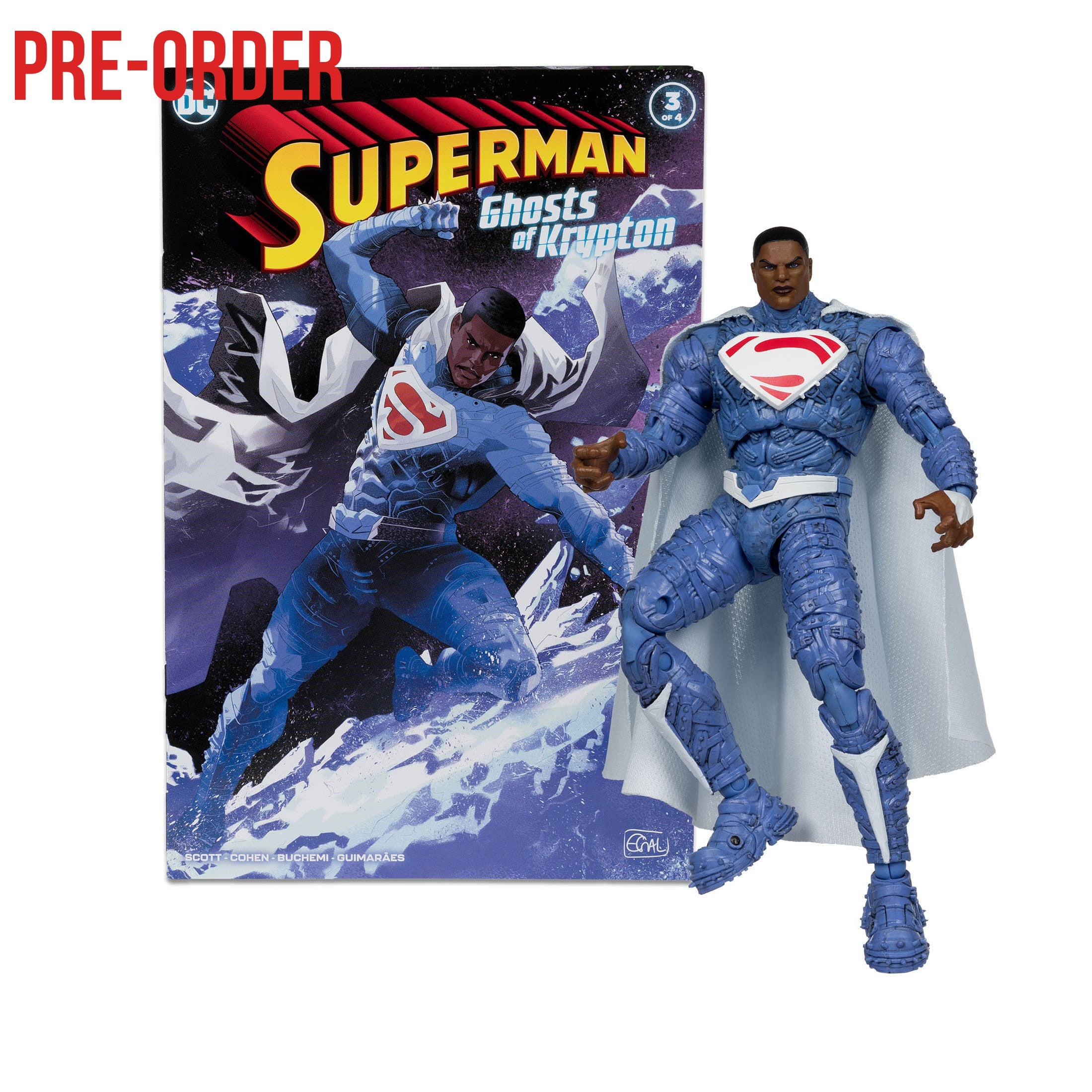 DC Page Punchers: Earth-2 Superman (Ghosts of Krypton) - Actionfigur & Comic - 7 inch-Actionfiguren-McFarlane Toys-Mighty Underground