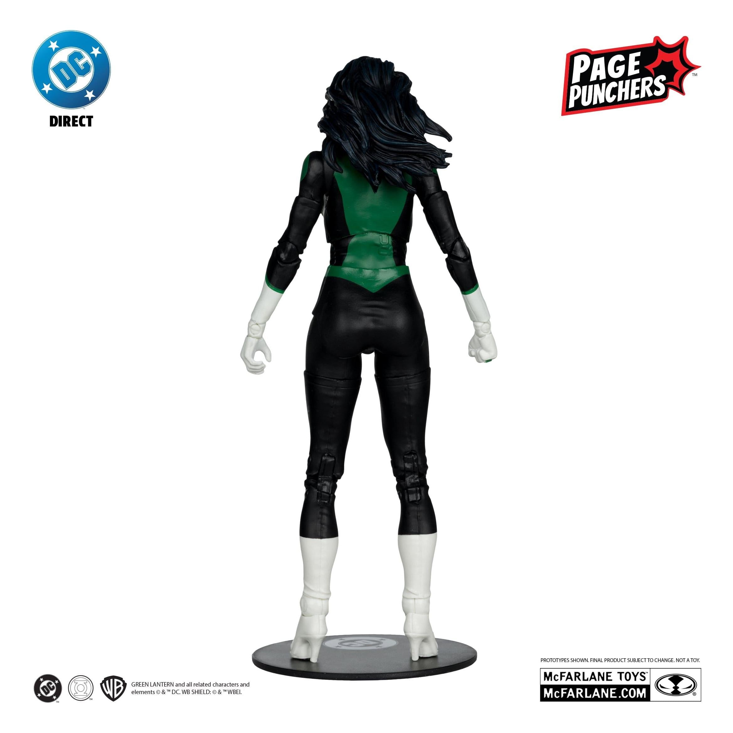 DC Page Punchers: Jessica Cruz (Green Lanterns # 48) (Red Platinum Edition) Actionfigur & Comic - 7 inch-Actionfiguren-McFarlane Toys-Mighty Underground