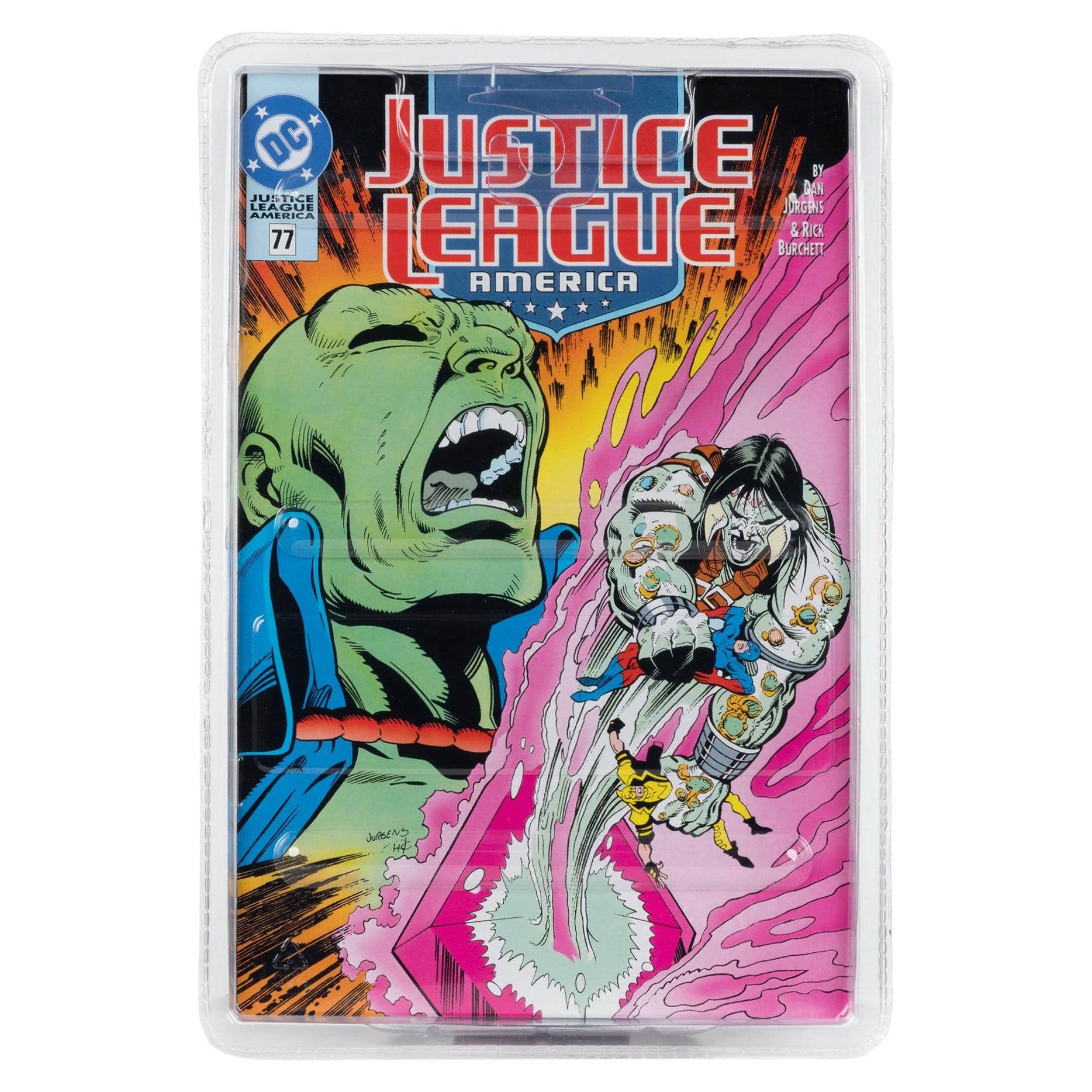 DC Page Punchers: Martian Manhunter (Justice League #77) Actionfigur & Comic - 7 inch-Actionfiguren-McFarlane Toys-Mighty Underground