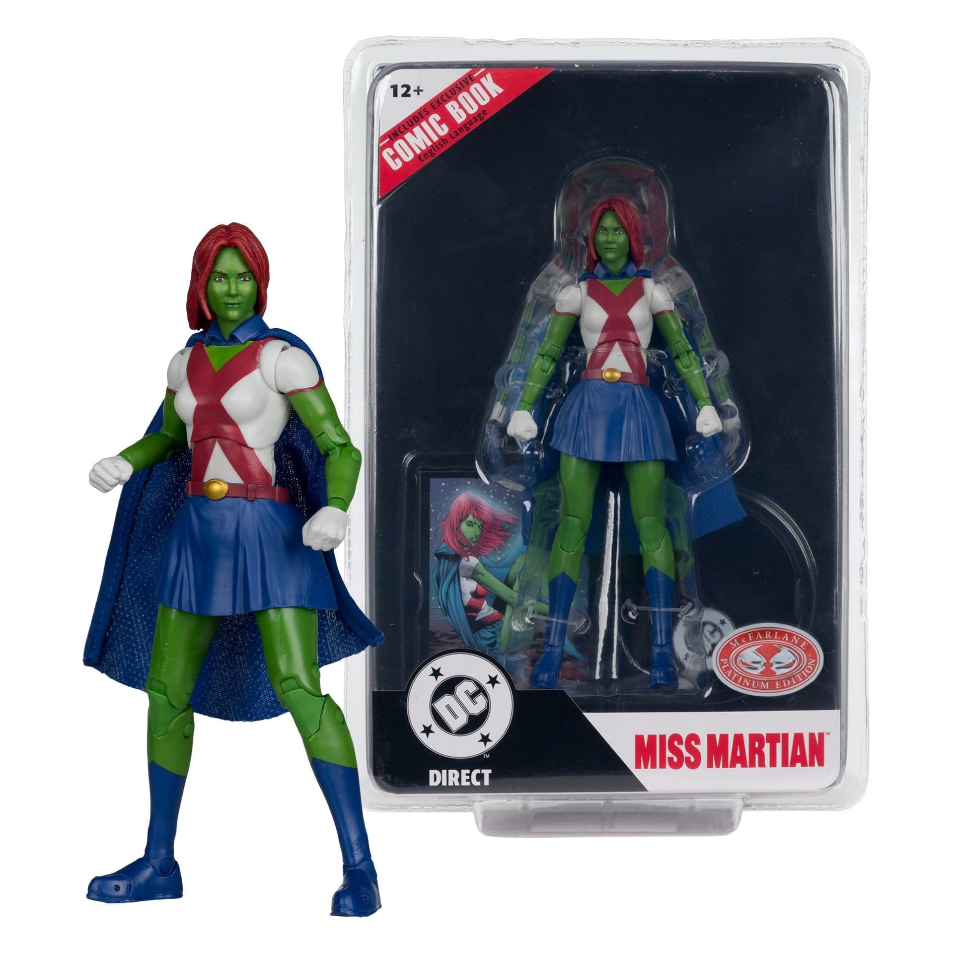 DC Page Punchers: Miss Martian (Teen Titans #41) Actionfigur & Comic - 7 inch-Actionfiguren-McFarlane Toys-Mighty Underground