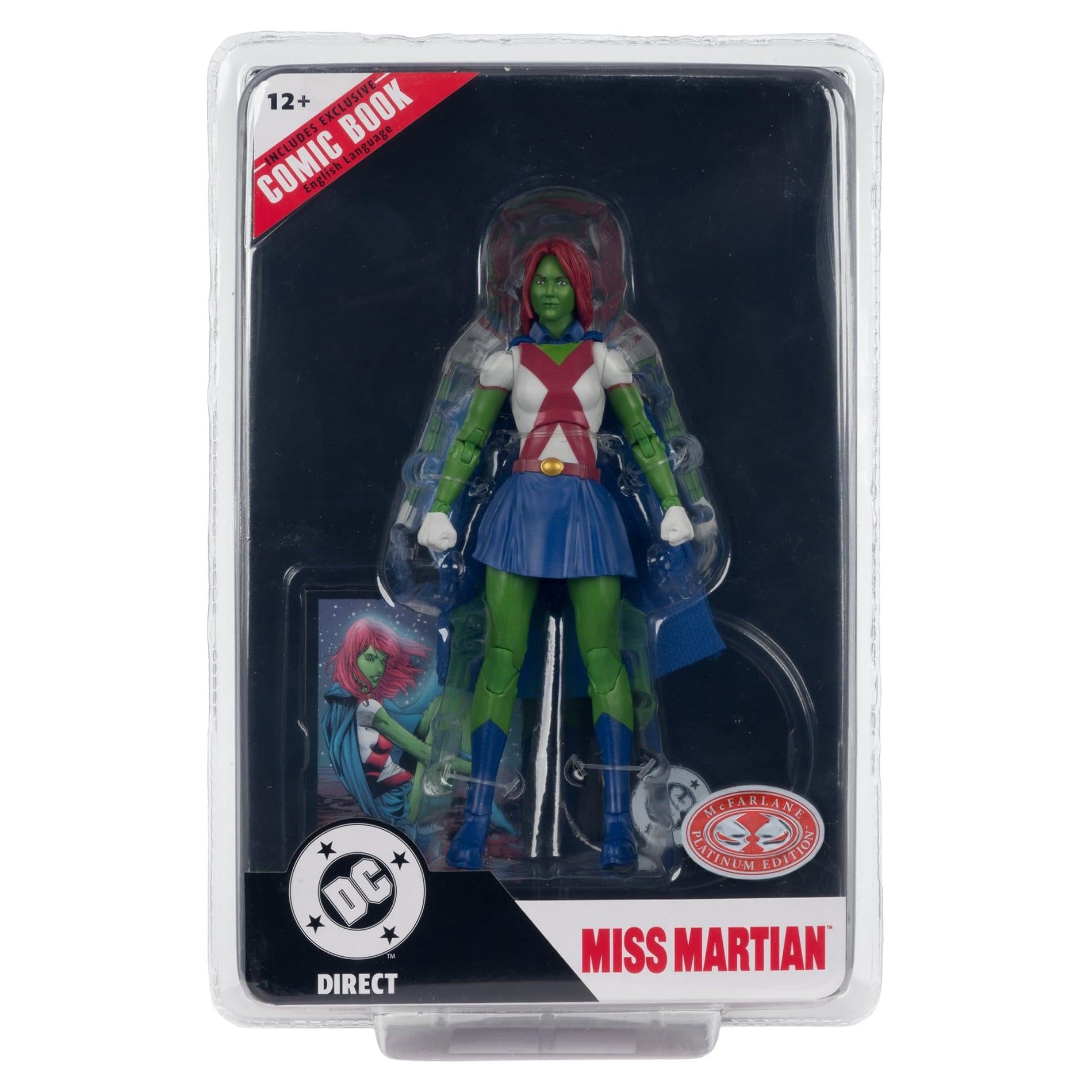DC Page Punchers: Miss Martian (Teen Titans #41) Actionfigur & Comic - 7 inch-Actionfiguren-McFarlane Toys-Mighty Underground