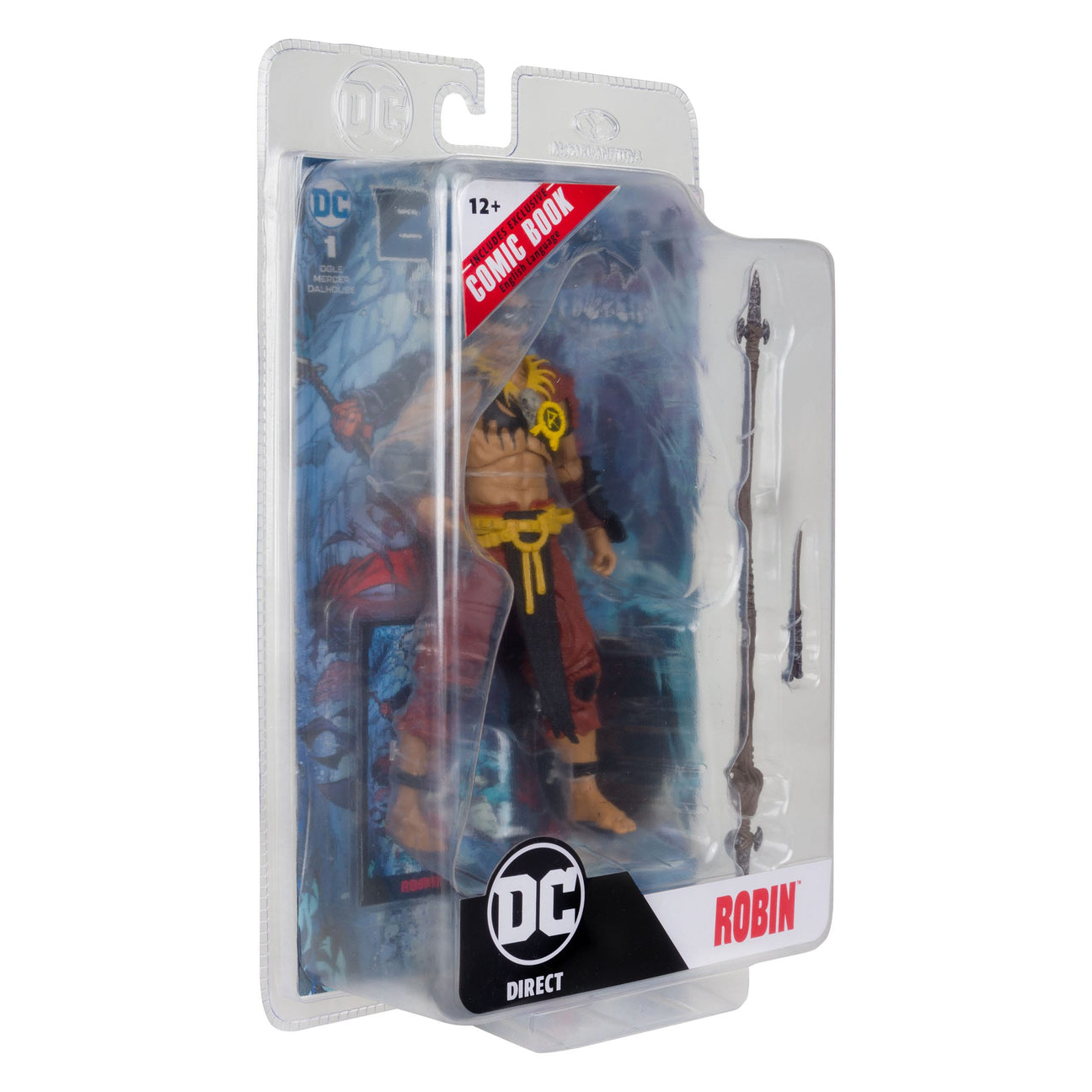DC Page Punchers: Robin (Batman: Fighting The Frozen) - Actionfigur & Comic - 7 inch-Actionfiguren-McFarlane Toys-Mighty Underground