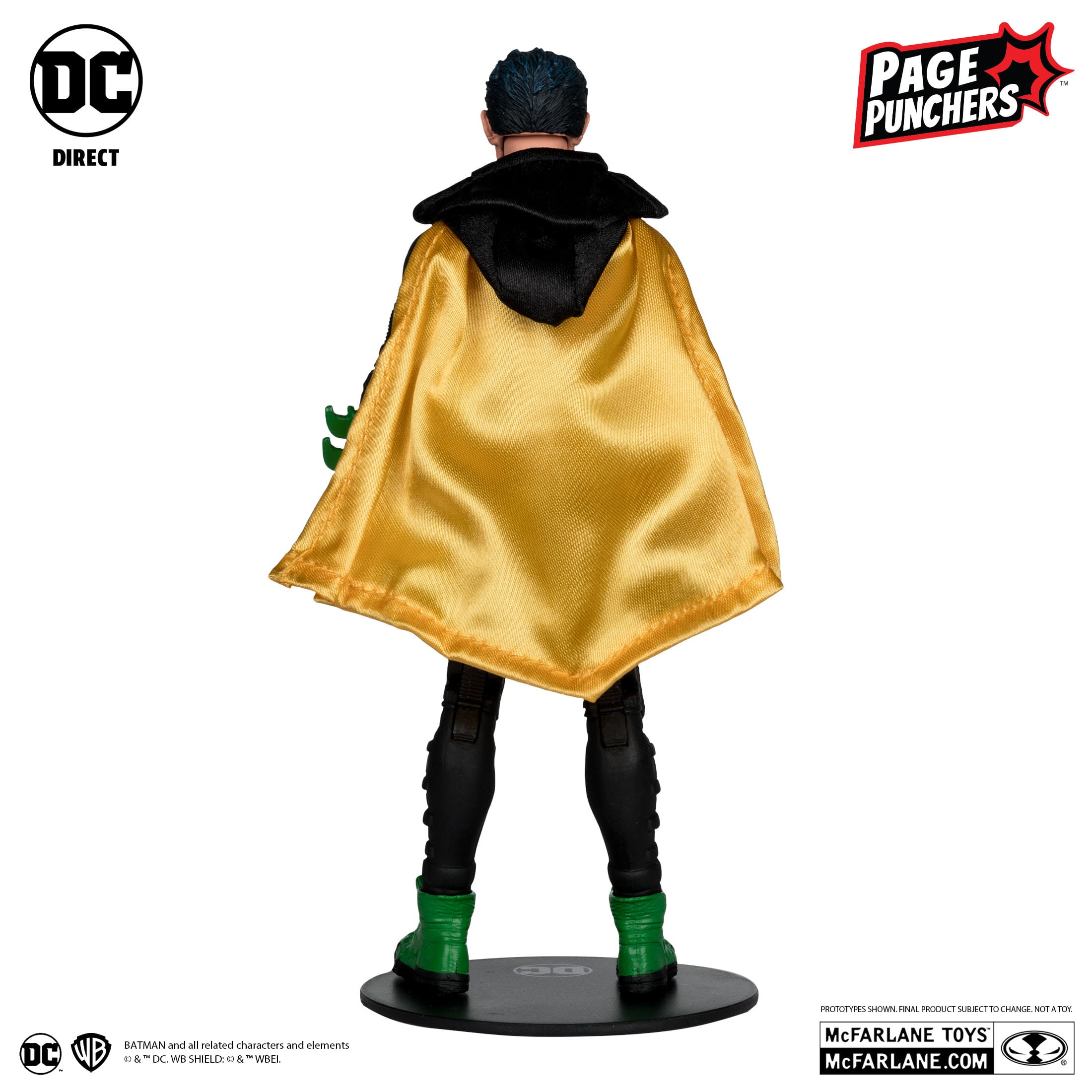 DC Page Punchers: Robin (Damian Wayne) (Batman: Reborn) - Actionfigur & Comic - 7 inch-Actionfiguren-McFarlane Toys-Mighty Underground