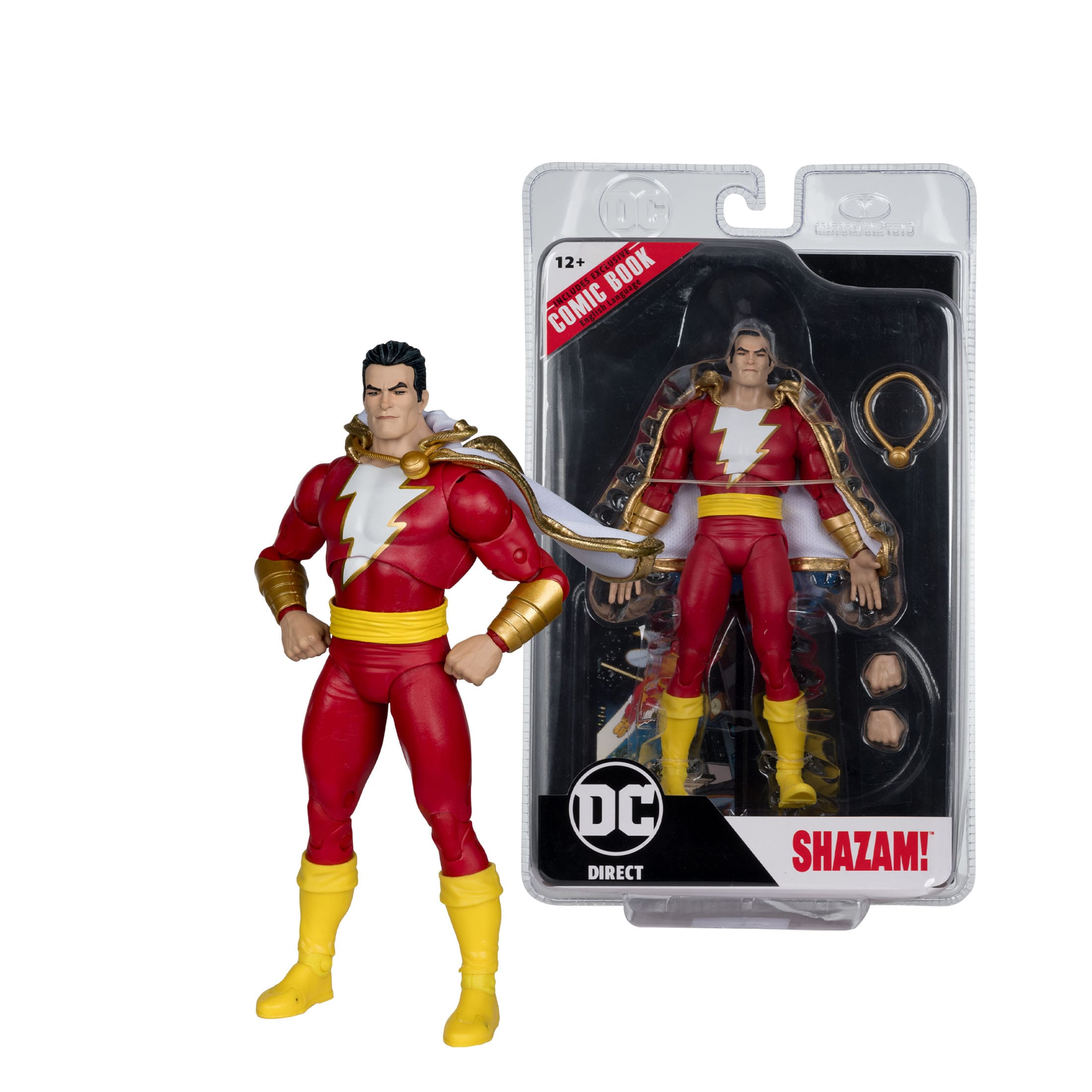 DC Page Punchers: Superman '78, Red Hood, Shazam! (Wave 7) - Actionfigur & Comic - 7 inch - 3er-Set-Actionfiguren-McFarlane Toys-Mighty Underground