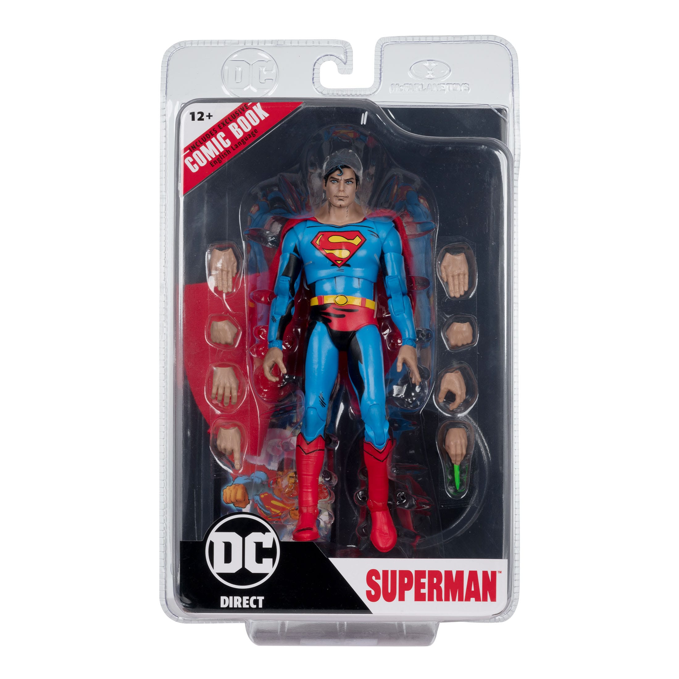 DC Page Punchers: Superman '78, Red Hood, Shazam! (Wave 7) - Actionfigur & Comic - 7 inch - 3er-Set-Actionfiguren-McFarlane Toys-Mighty Underground