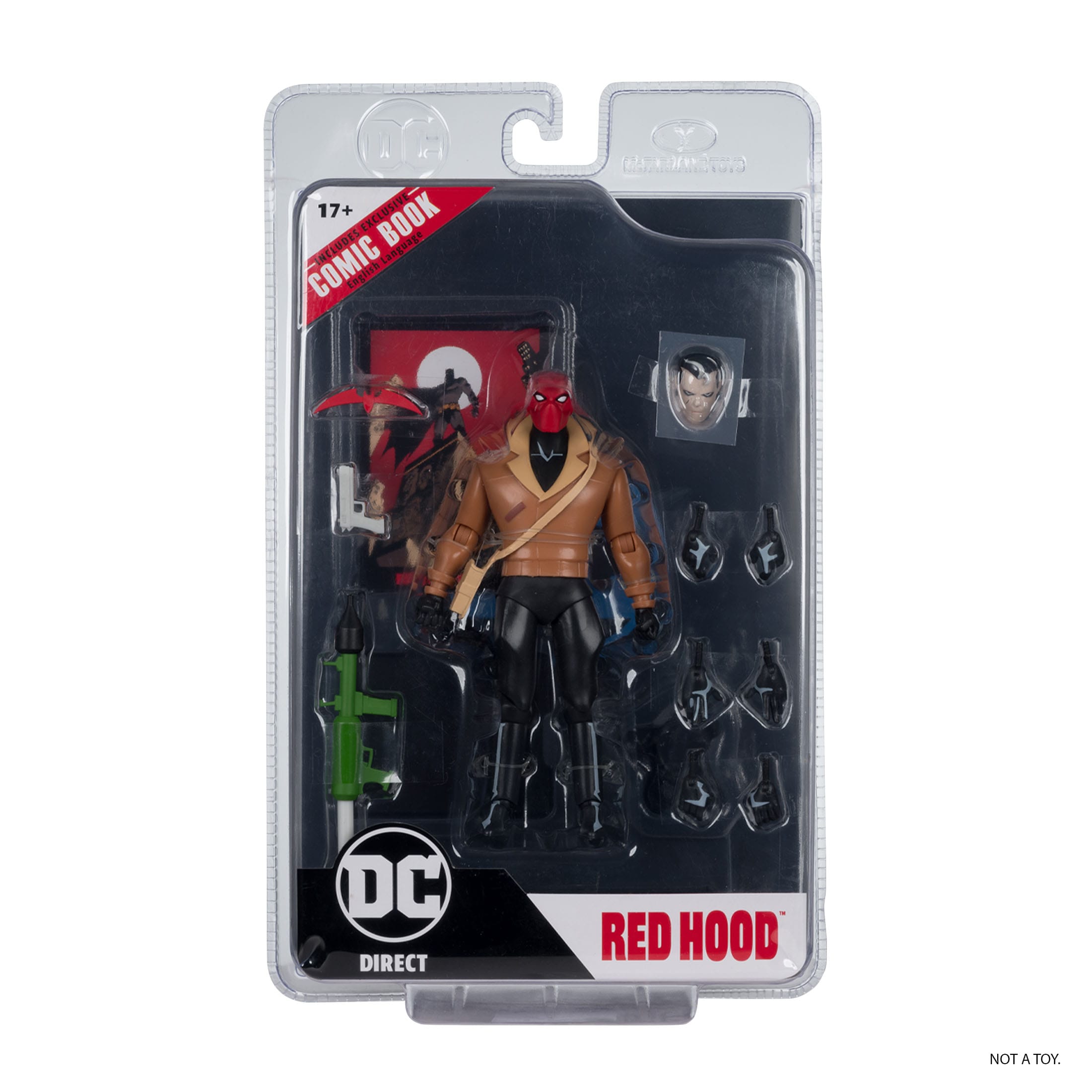 DC Page Punchers: Superman '78, Red Hood, Shazam! (Wave 7) - Actionfigur & Comic - 7 inch - 3er-Set-Actionfiguren-McFarlane Toys-Mighty Underground