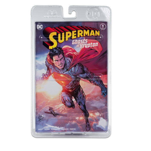 DC Page Punchers: Superman (Ghosts of Krypton) - Actionfigur & Comic - 7 inch-Actionfiguren-McFarlane Toys-Mighty Underground
