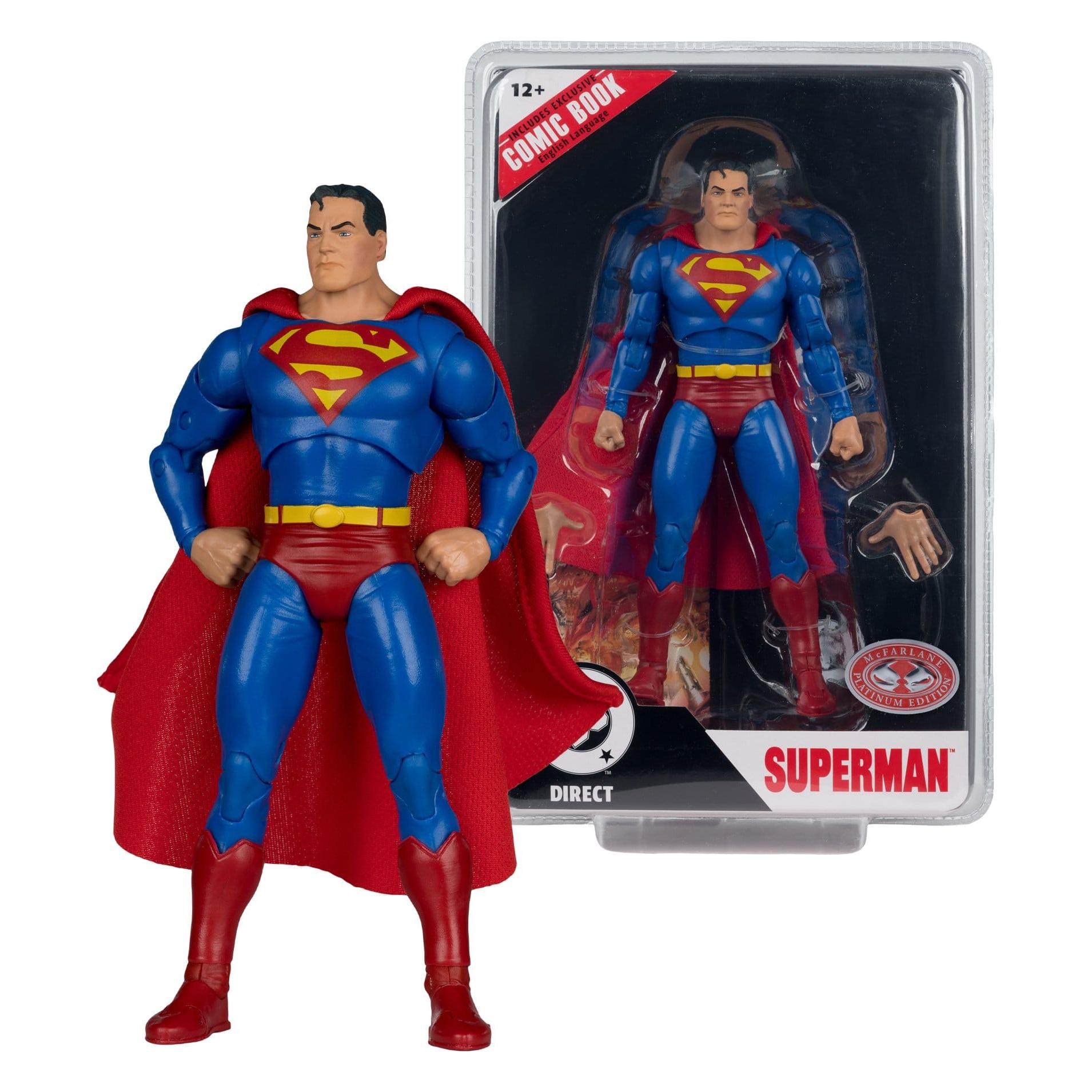 DC Page Punchers: Superman (Justice #1) Actionfigur & Comic - 7 inch-Actionfiguren-McFarlane Toys-Mighty Underground