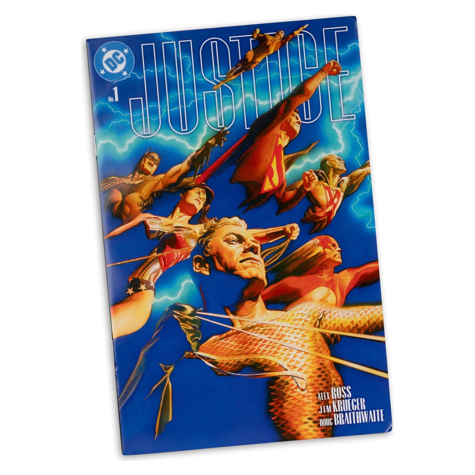 DC Page Punchers: Superman (Justice #1) Actionfigur & Comic - 7 inch-Actionfiguren-McFarlane Toys-Mighty Underground