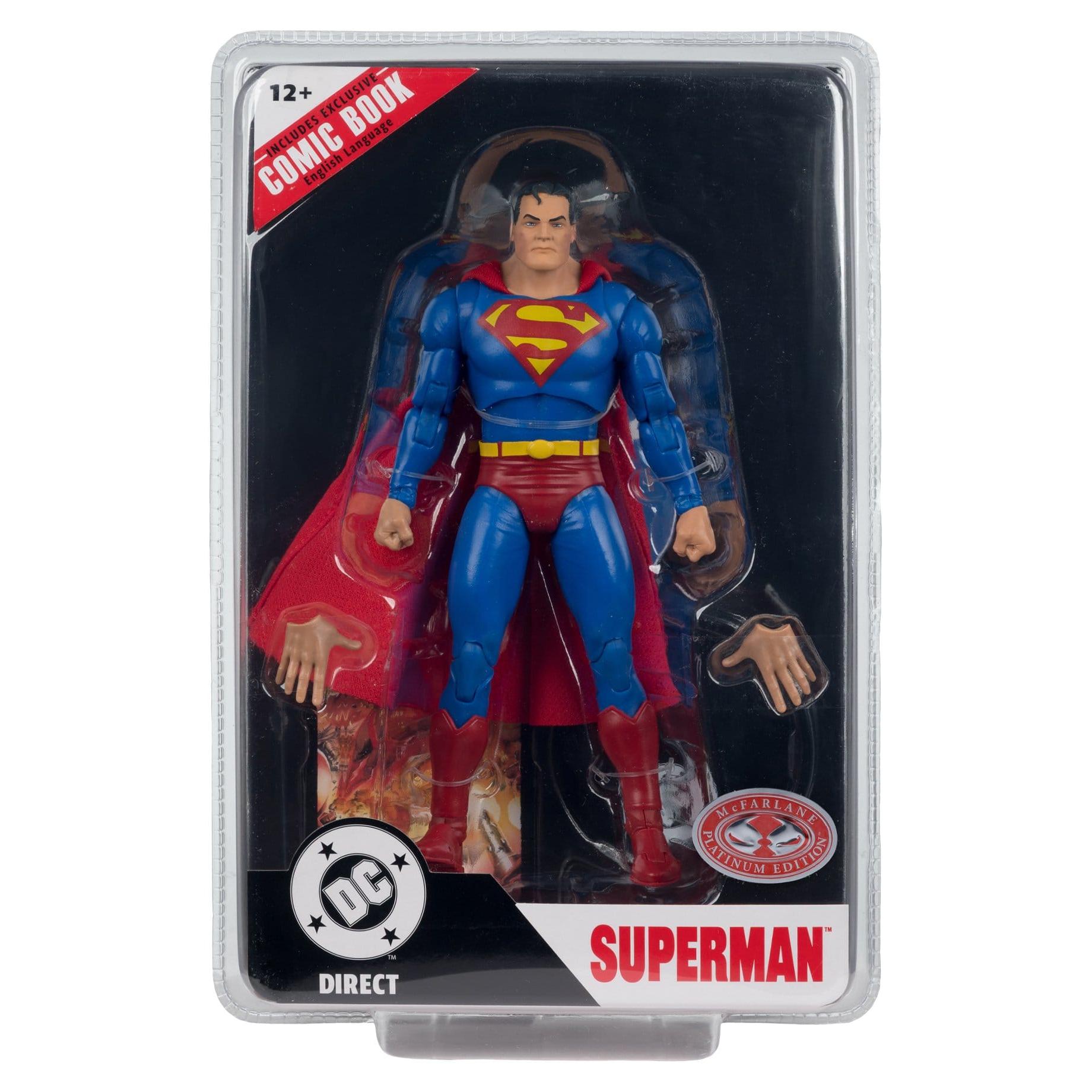 DC Page Punchers: Superman (Justice #1) Actionfigur & Comic - 7 inch-Actionfiguren-McFarlane Toys-Mighty Underground